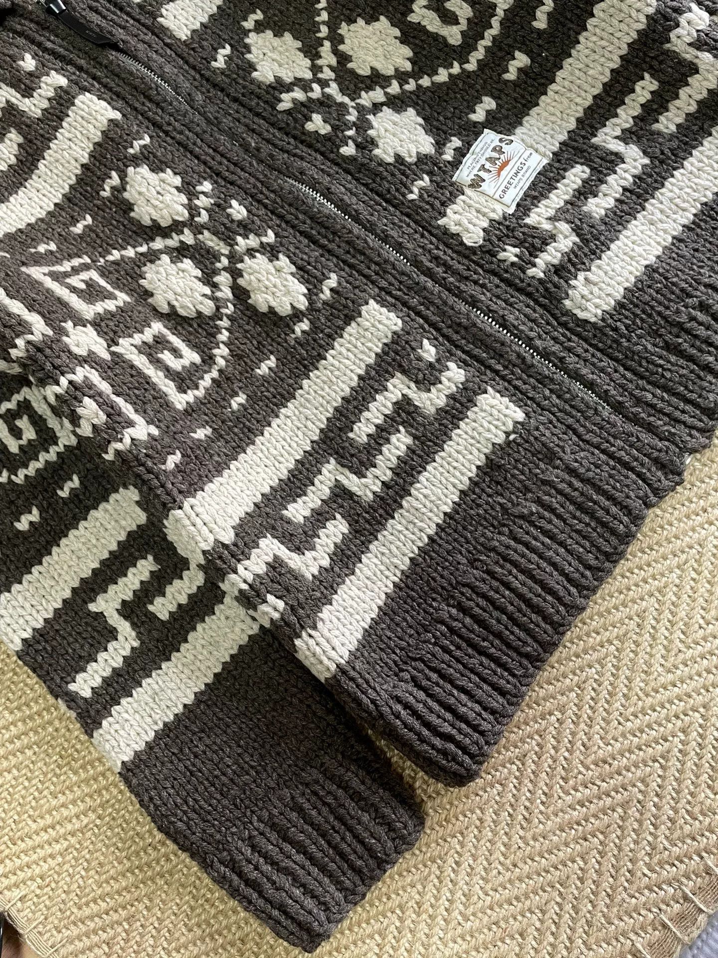 Wtaps WTAPS Cowichan Wool Sweater 13AW Size US M / EU 48-50 / 2 - 7 Thumbnail