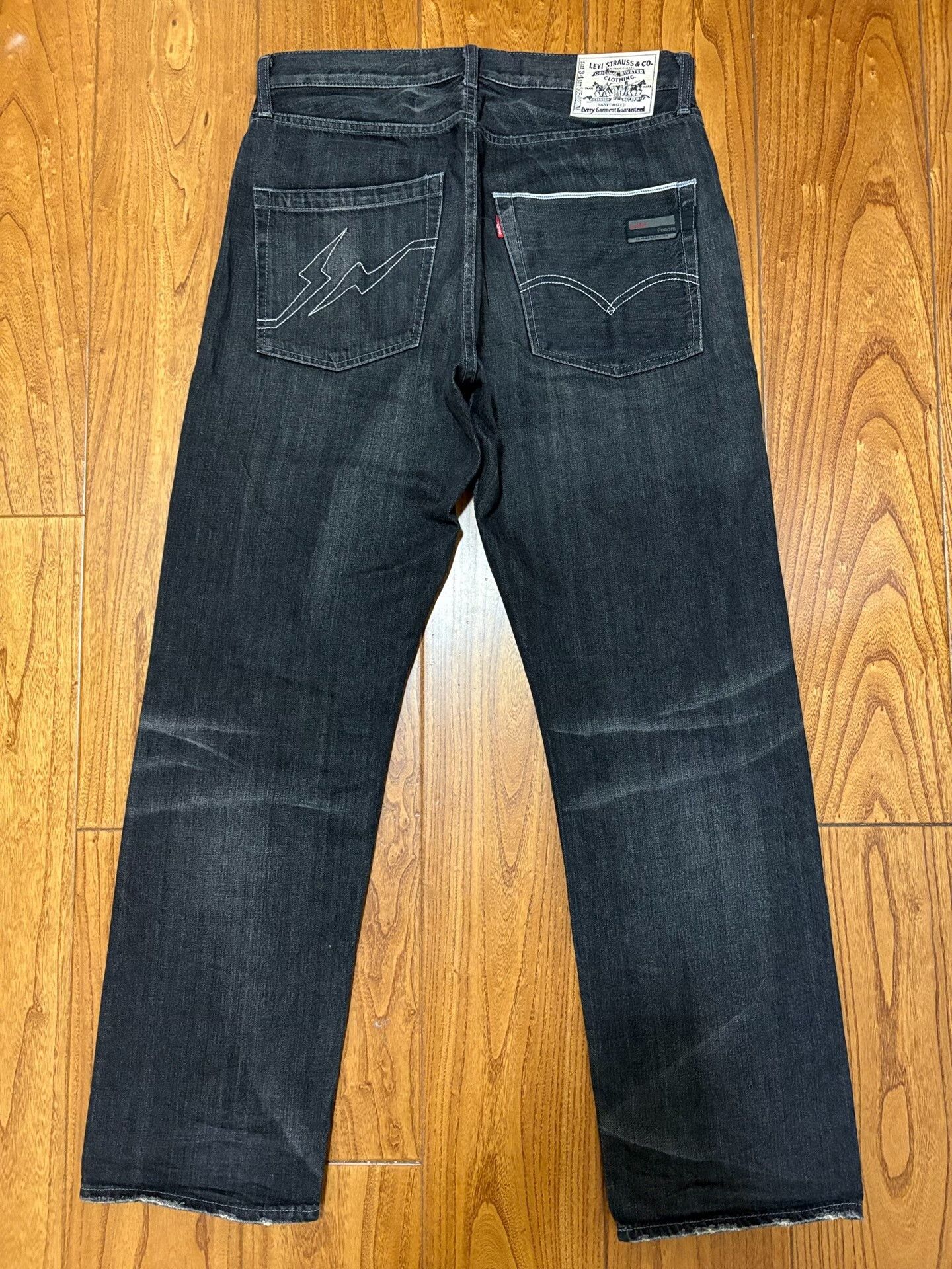 Levi's LEVIS FENOM 505 Heavy Washed Jeans Size US 28 / EU 44 - 2 Thumbnail