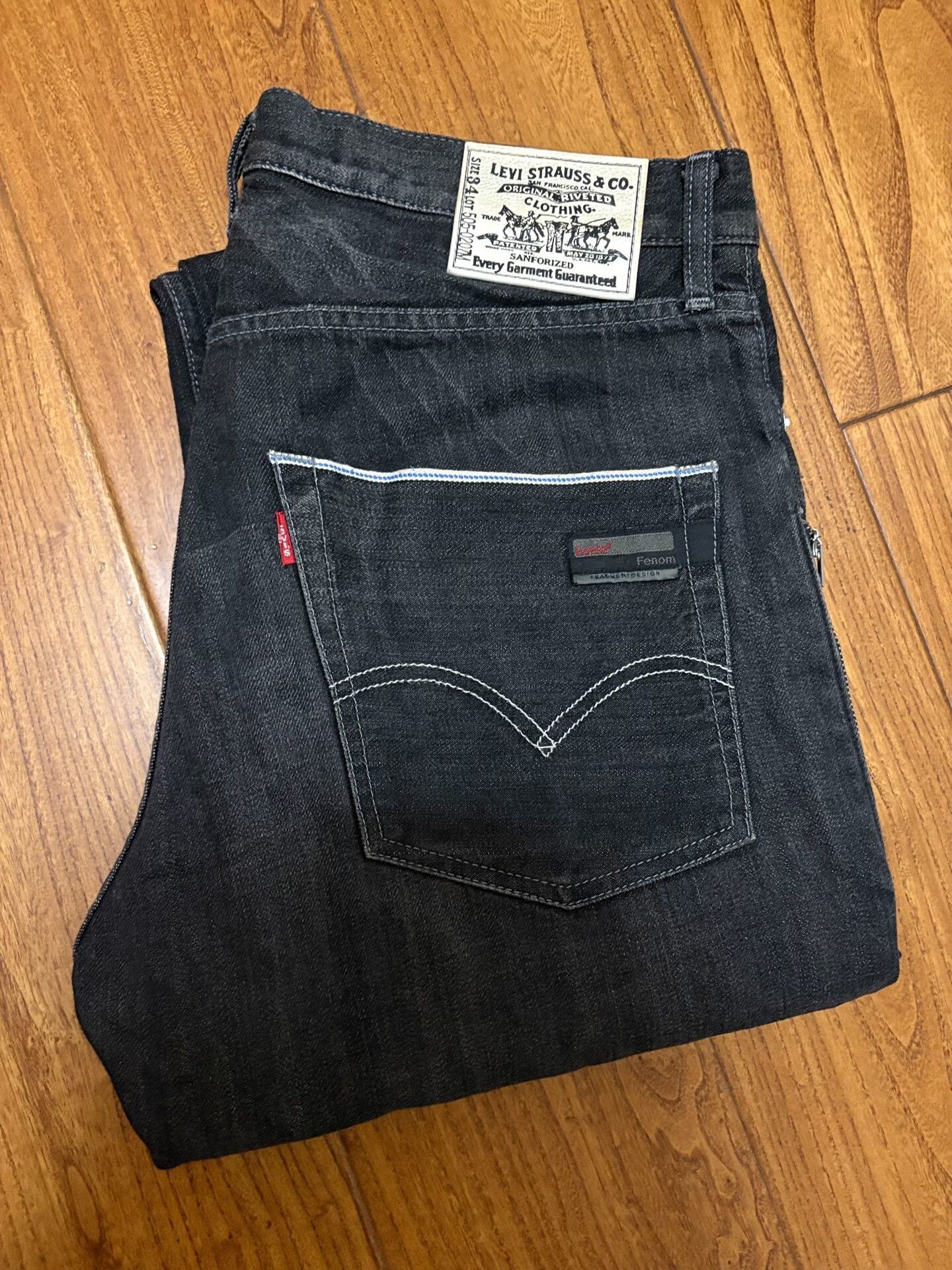 Levi's LEVIS FENOM 505 Heavy Washed Jeans Size US 28 / EU 44 - 3 Thumbnail