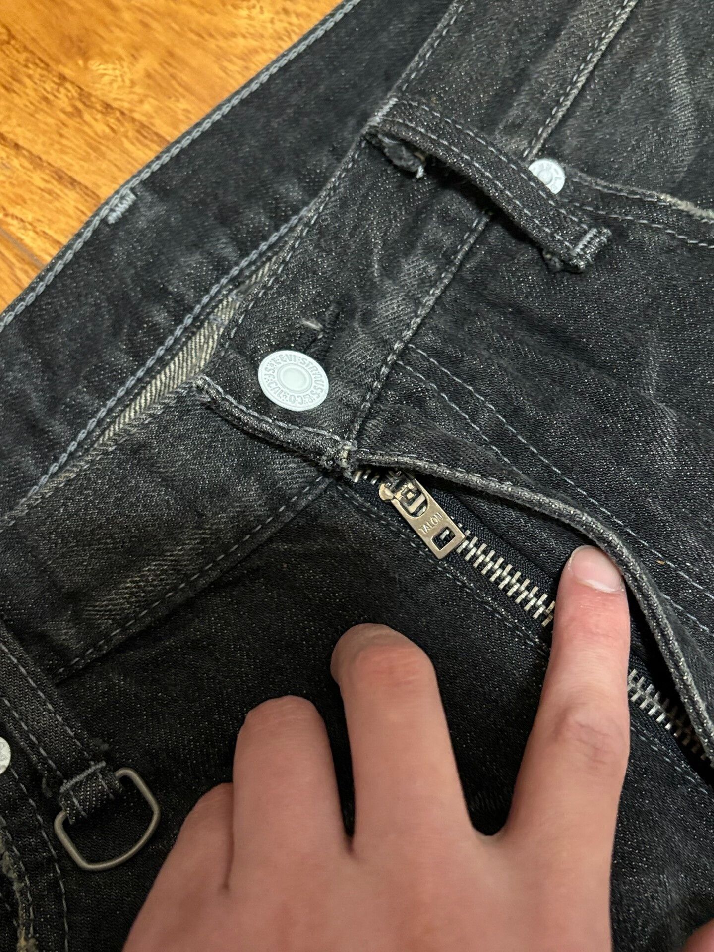 Levi's LEVIS FENOM 505 Heavy Washed Jeans Size US 28 / EU 44 - 6 Thumbnail