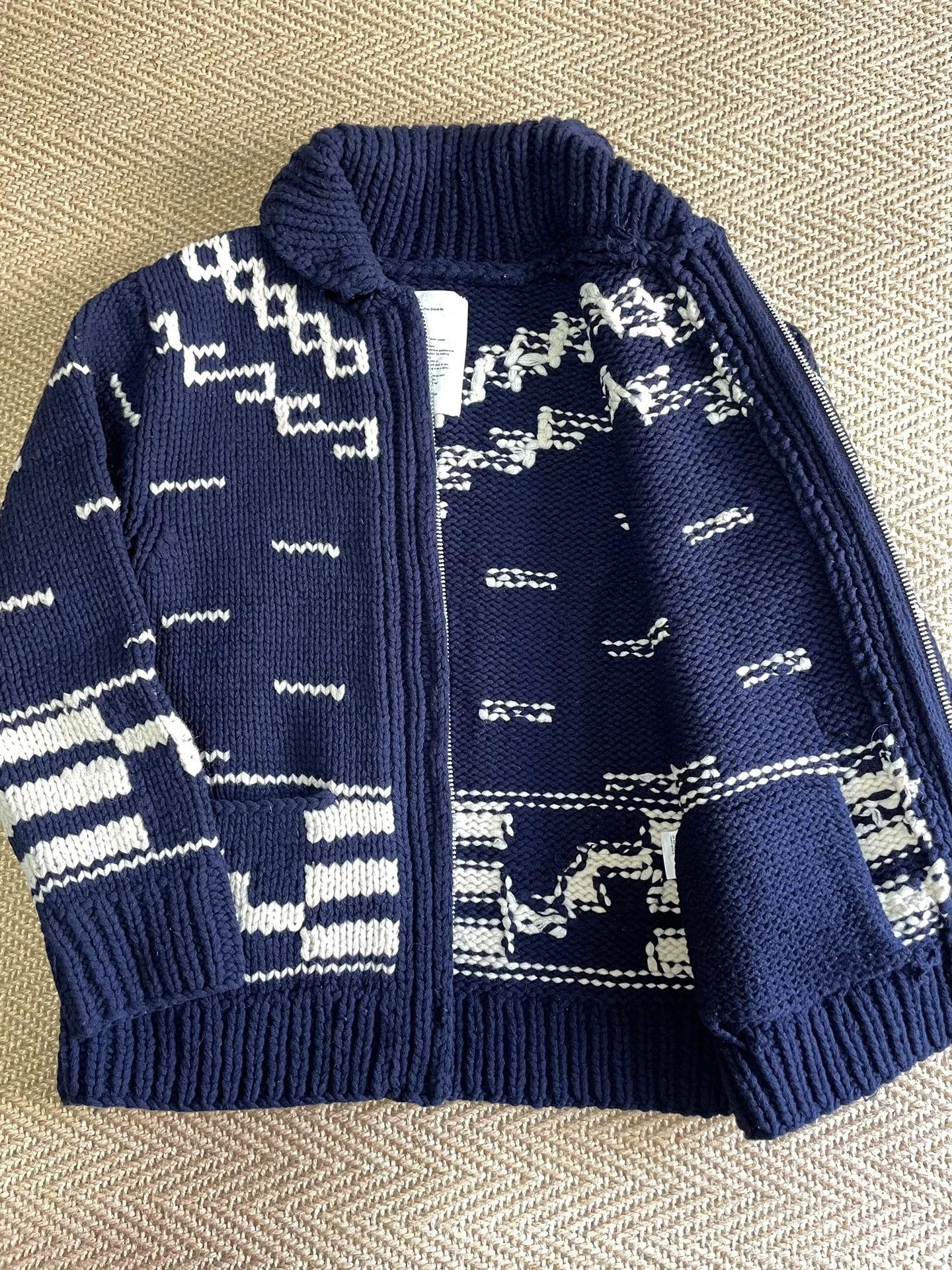 Wtaps WTAPS Cowichan Wool Sweater 14AW Size US S / EU 44-46 / 1 - 7 Thumbnail
