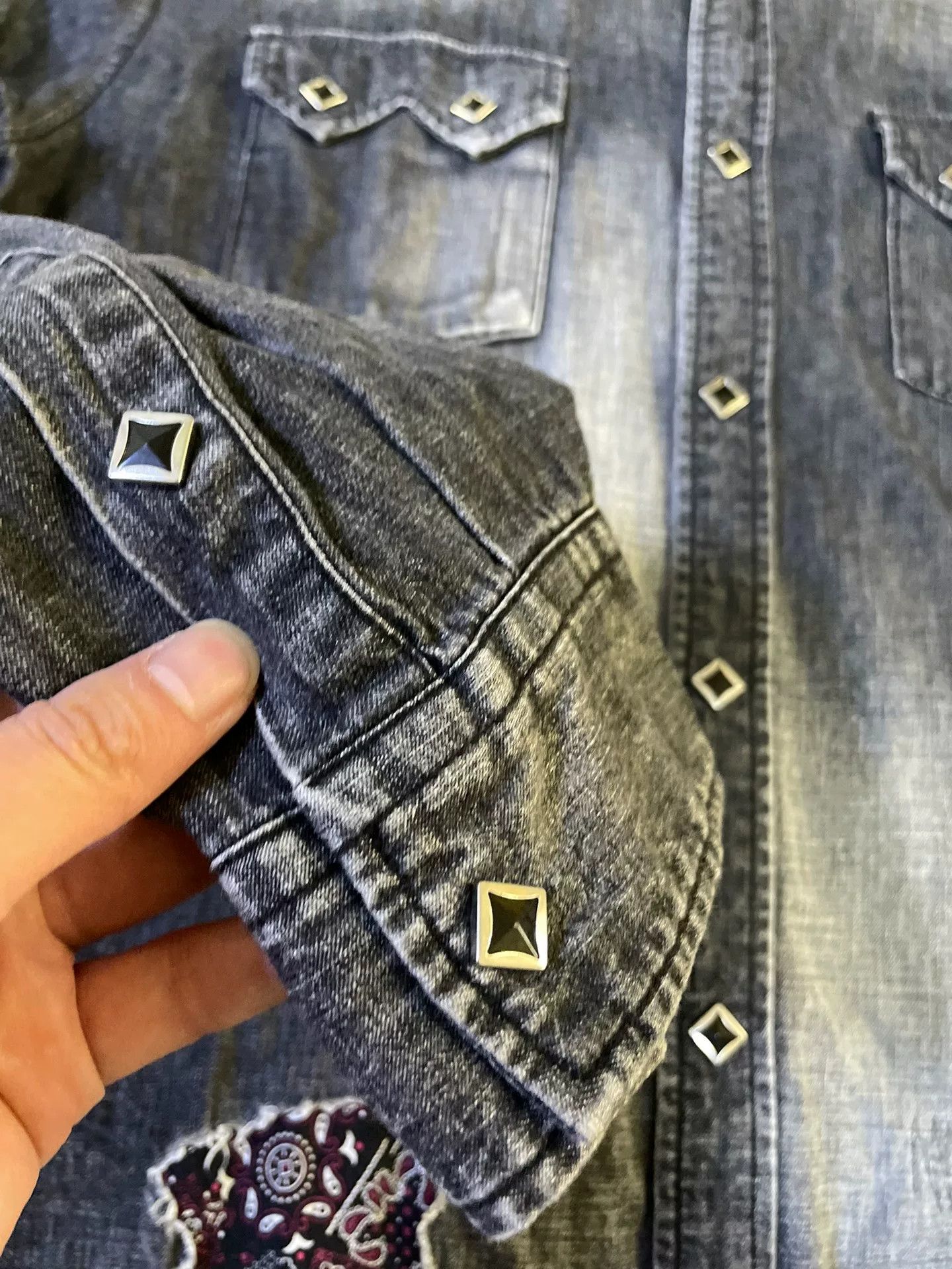 Fragment Design Vanquish Fragment Denim Longsleeve Shirt Size US L / EU 52-54 / 3 - 6 Thumbnail