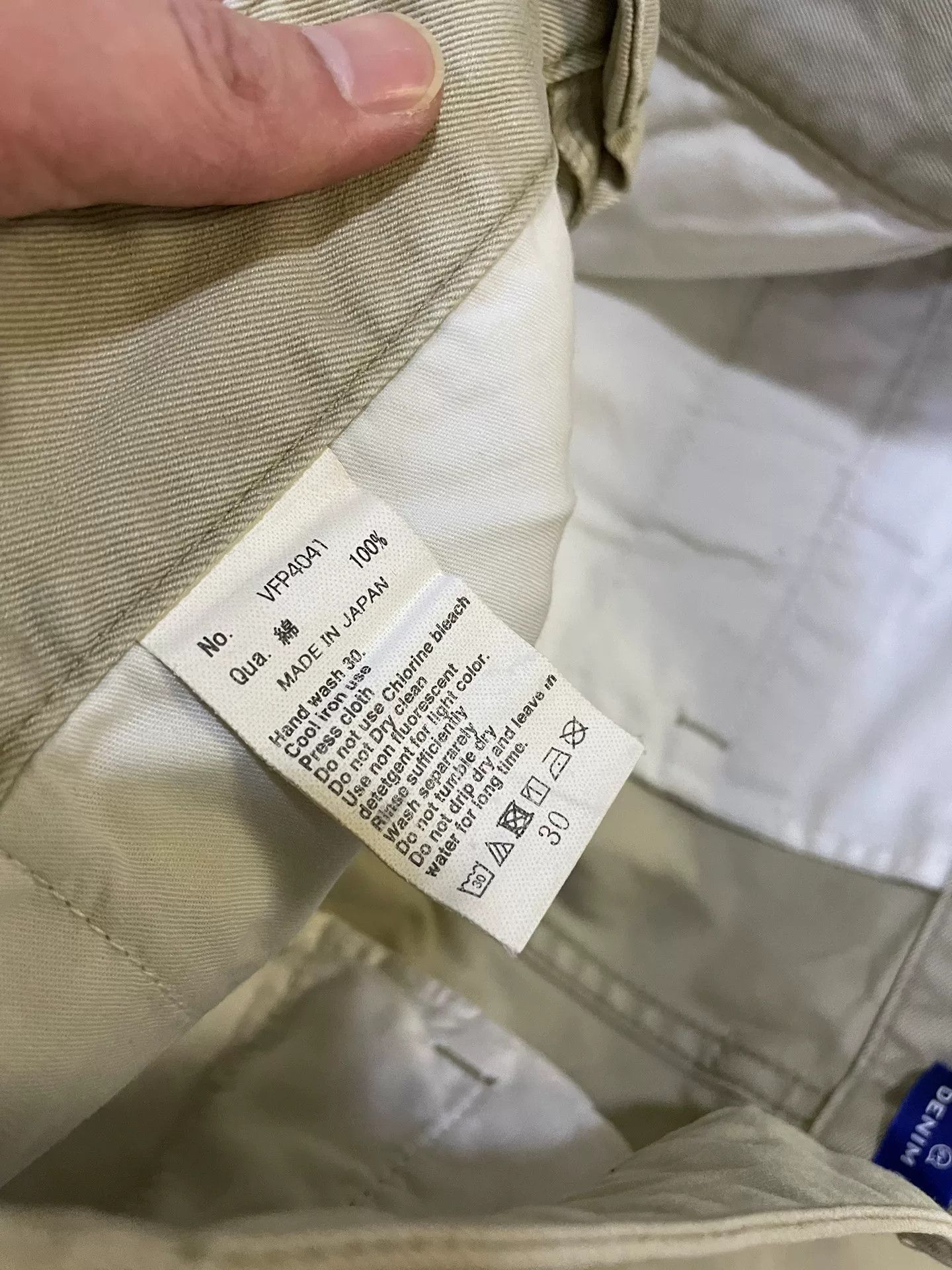Hiroshi Fujiwara DENIM BY VANQUISH & FRAGMENT Distressed Patch Pants Size US 30 / EU 46 - 9 Thumbnail