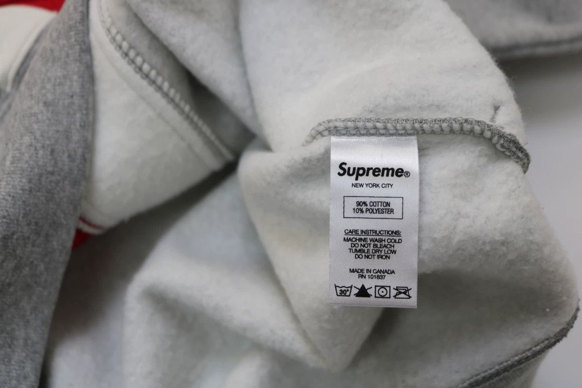 Supreme Supreme 17SS Vertical Logo Colorblock Hoodie Size US M / EU 48-50 / 2 - 8 Thumbnail