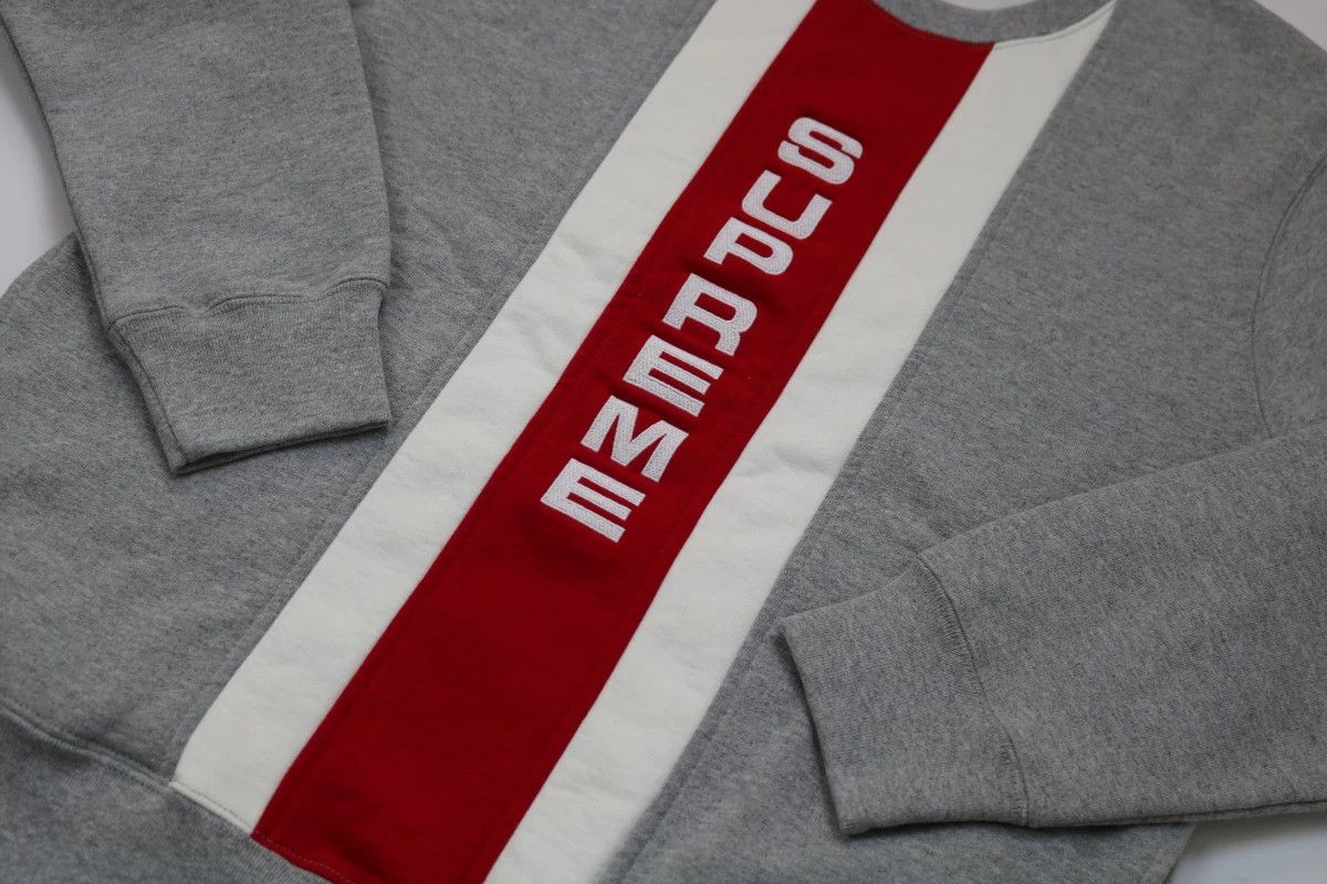 Supreme Supreme 17SS Vertical Logo Colorblock Hoodie Size US M / EU 48-50 / 2 - 5 Thumbnail