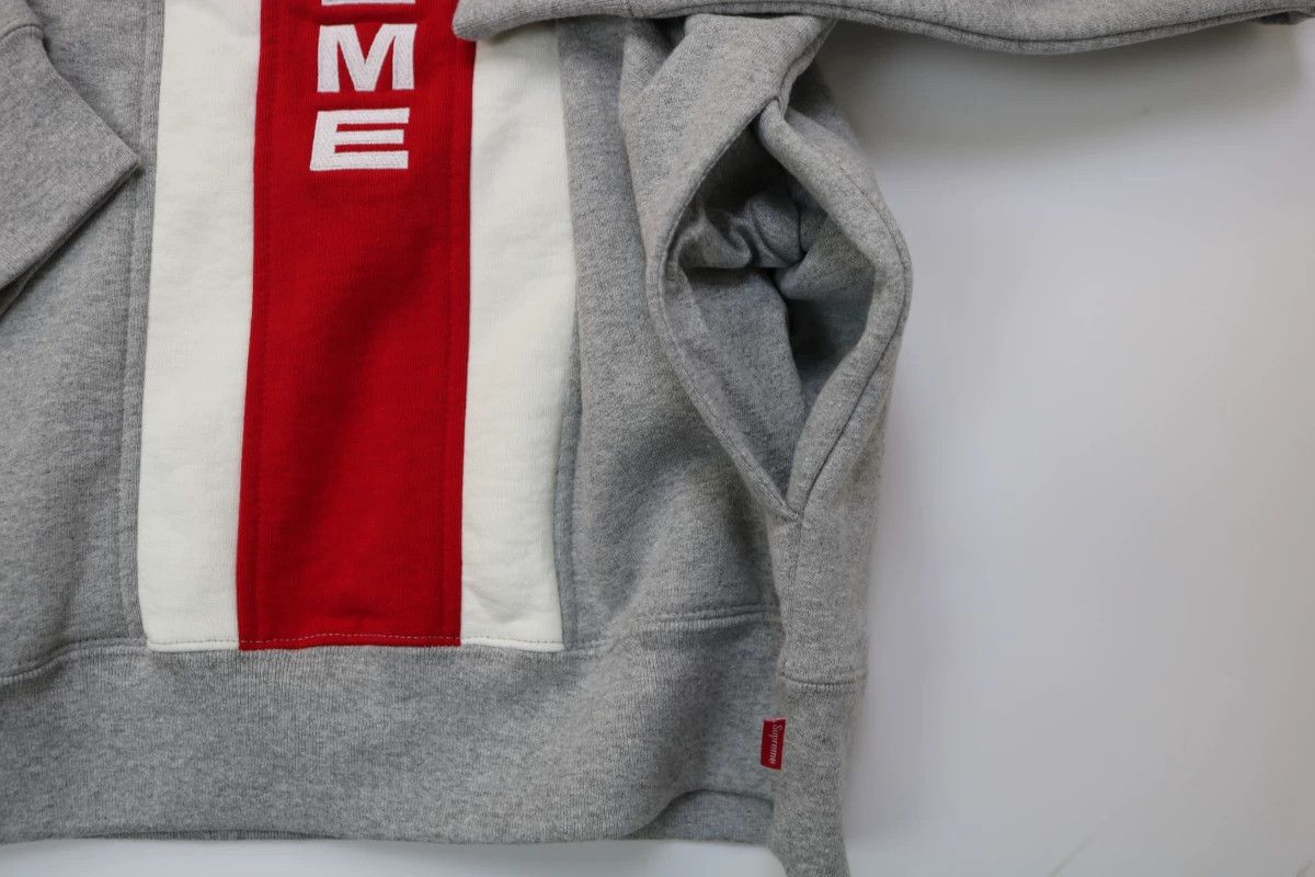 Supreme Supreme 17SS Vertical Logo Colorblock Hoodie Size US M / EU 48-50 / 2 - 7 Thumbnail