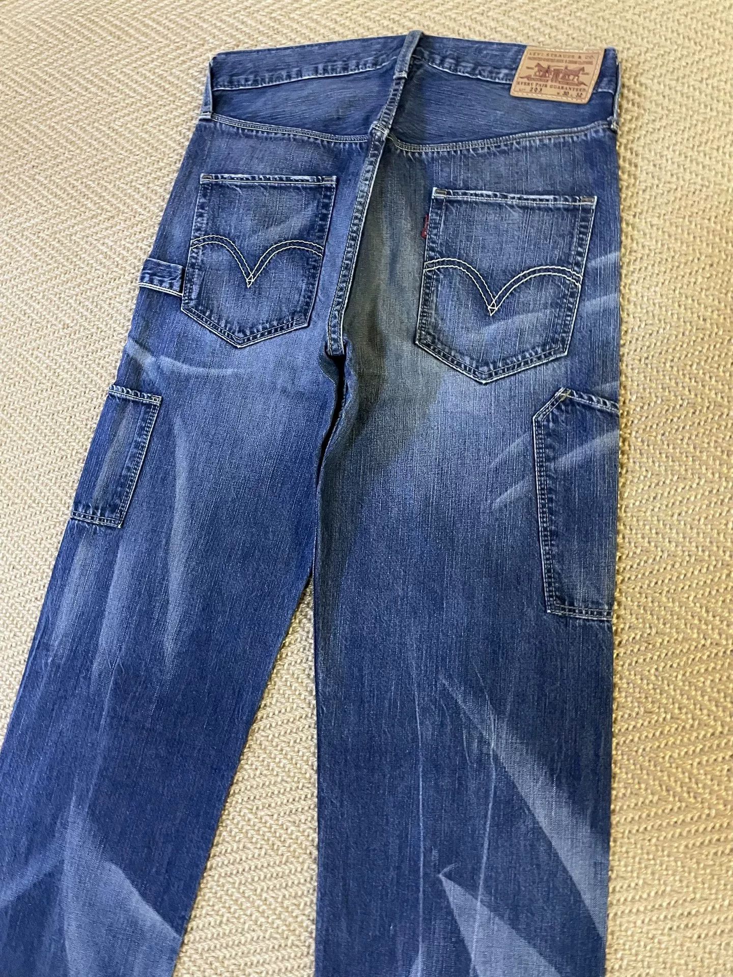 Levi's Levi's 203 Nevada Wash Cargo Jeans Size US 30 / EU 46 - 4 Thumbnail