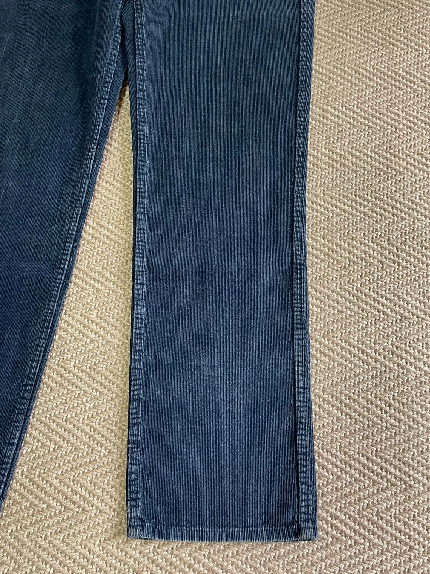Visvim VISVIM FULXUS KANO Indigo Washed Corduroy Pants Size US 34 / EU 50 - 4 Thumbnail