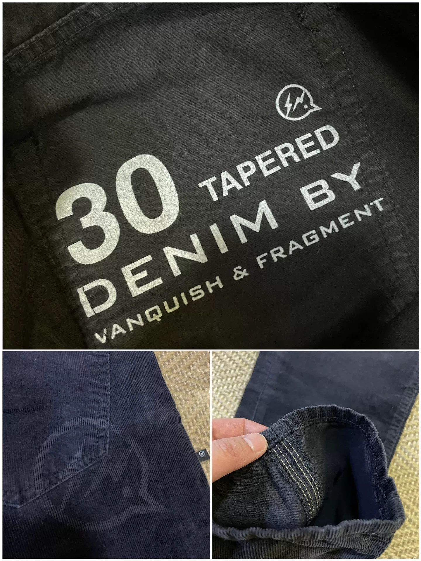 Fragment Design Vanquish Fragment Corduroy Distressed Pants Size US 30 / EU 46 - 8 Thumbnail
