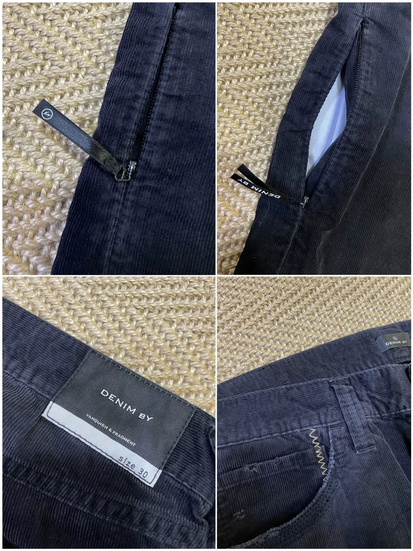 Fragment Design Vanquish Fragment Corduroy Distressed Pants Size US 30 / EU 46 - 7 Thumbnail