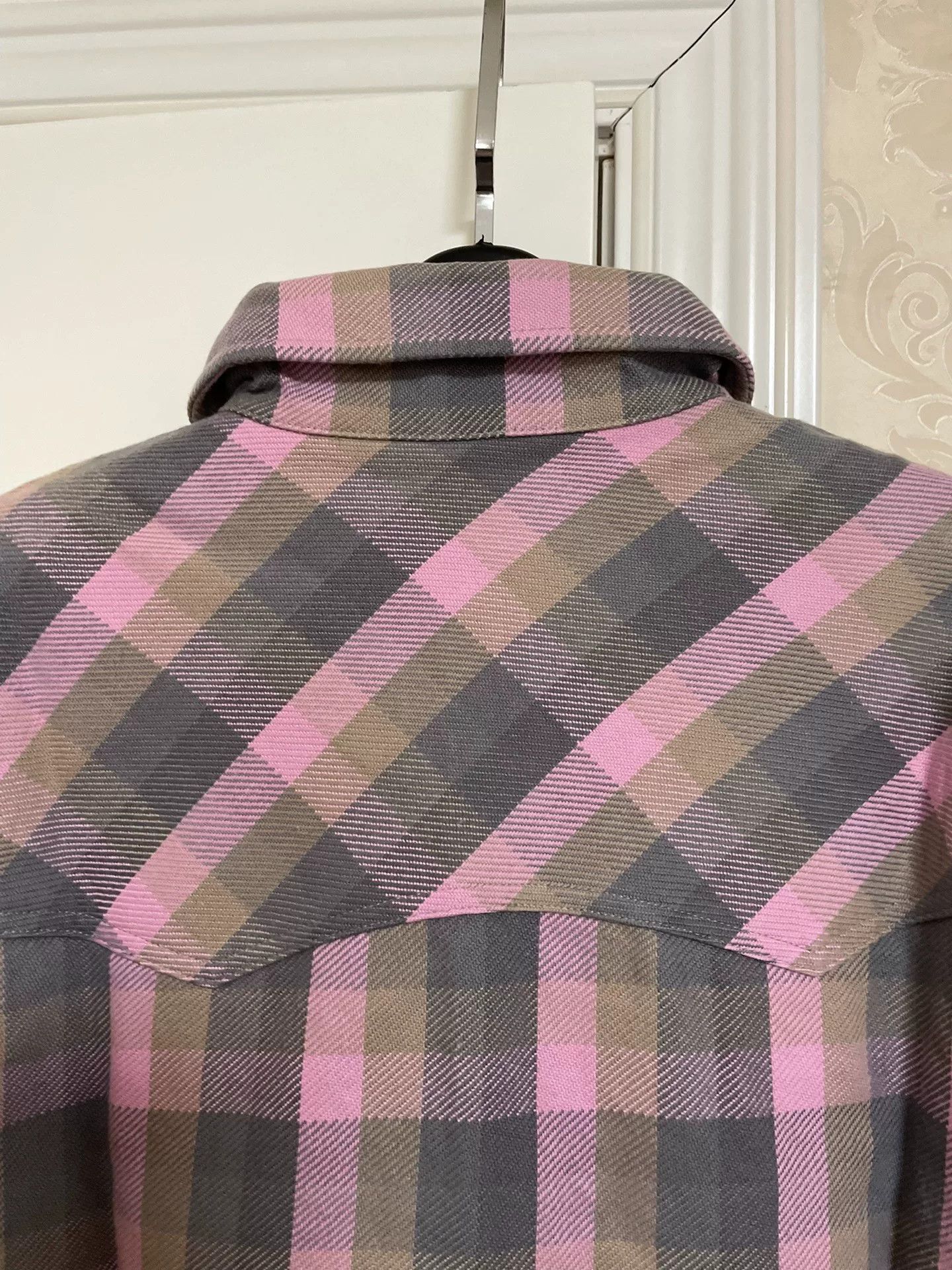 Bape BAPE Aoyama Limited Pink Check Shirt Jacket Size US M / EU 48-50 / 2 - 4 Thumbnail