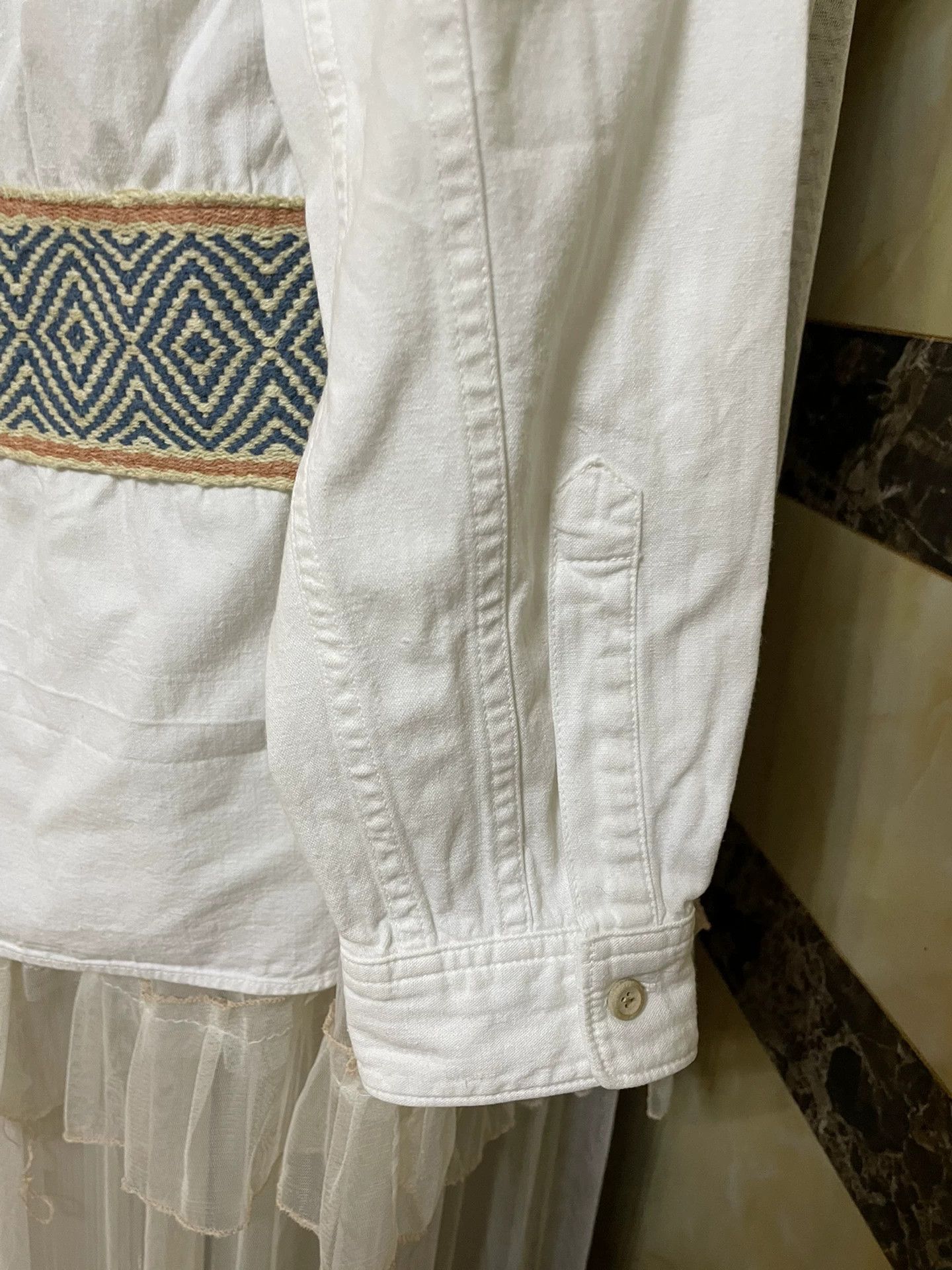 Visvim VISVIM Knit Pattern Long Sleeve Shirt Size US M / EU 48-50 / 2 - 5 Thumbnail