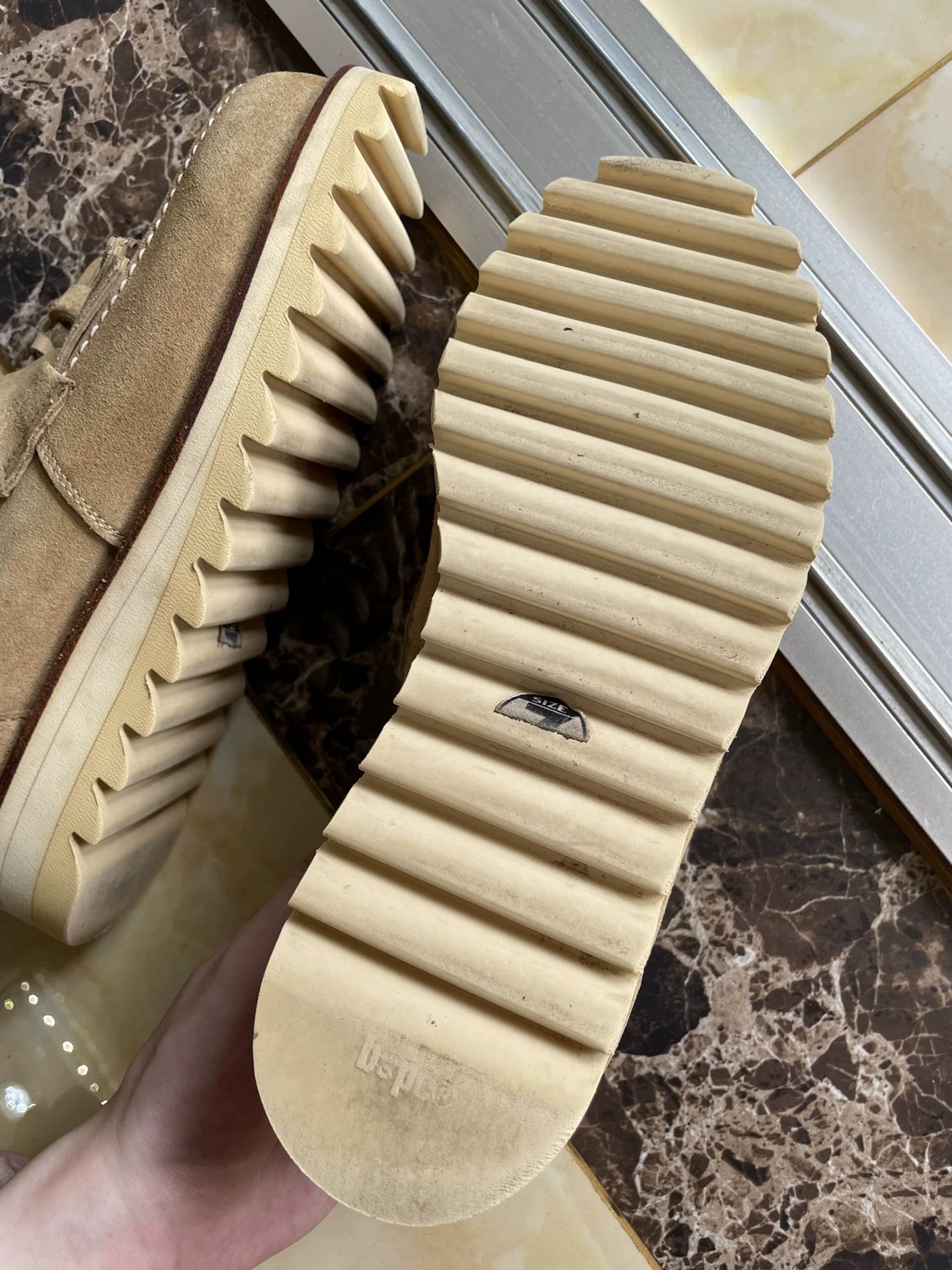 Bape BAPE Serrated Low-Top Suede Boots Size US 7 / EU 40 - 6 Thumbnail