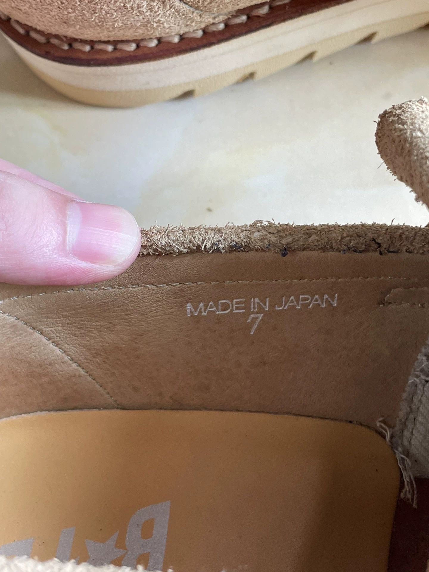 Bape BAPE Serrated Low-Top Suede Boots Size US 7 / EU 40 - 8 Thumbnail