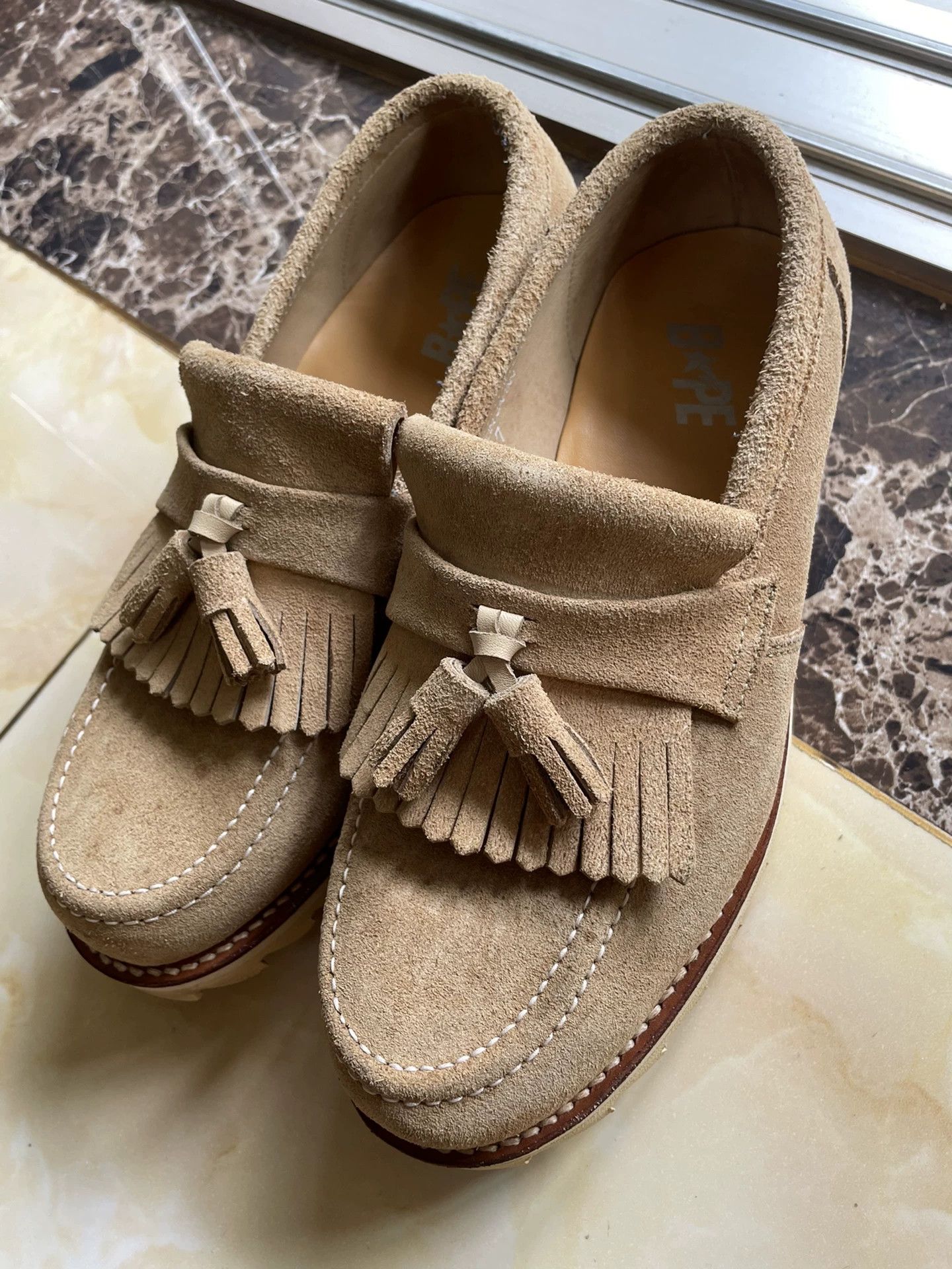 Bape BAPE Serrated Low-Top Suede Boots Size US 7 / EU 40 - 2 Thumbnail