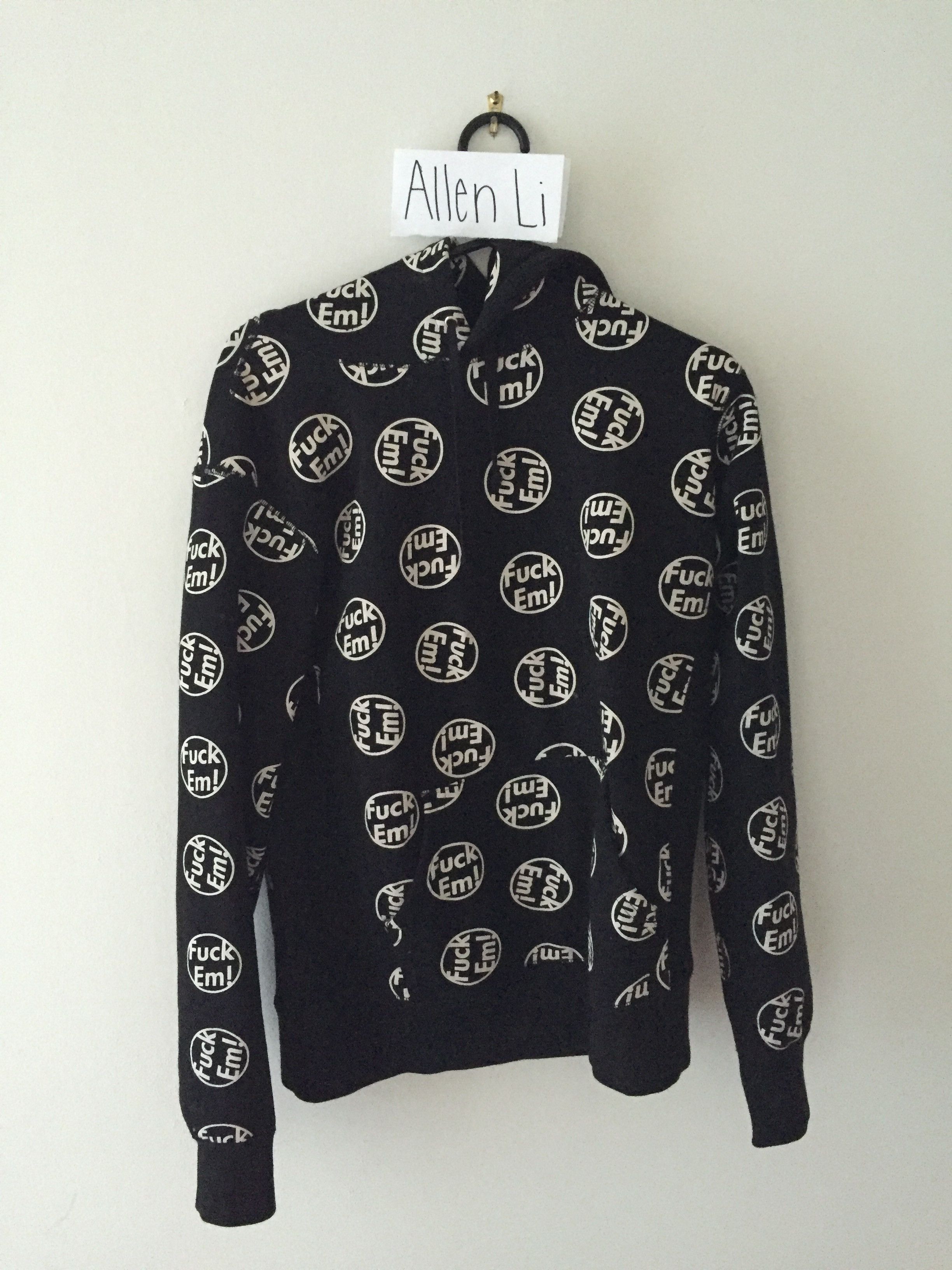 Supreme Supreme Fuck Em Hoodie | Grailed