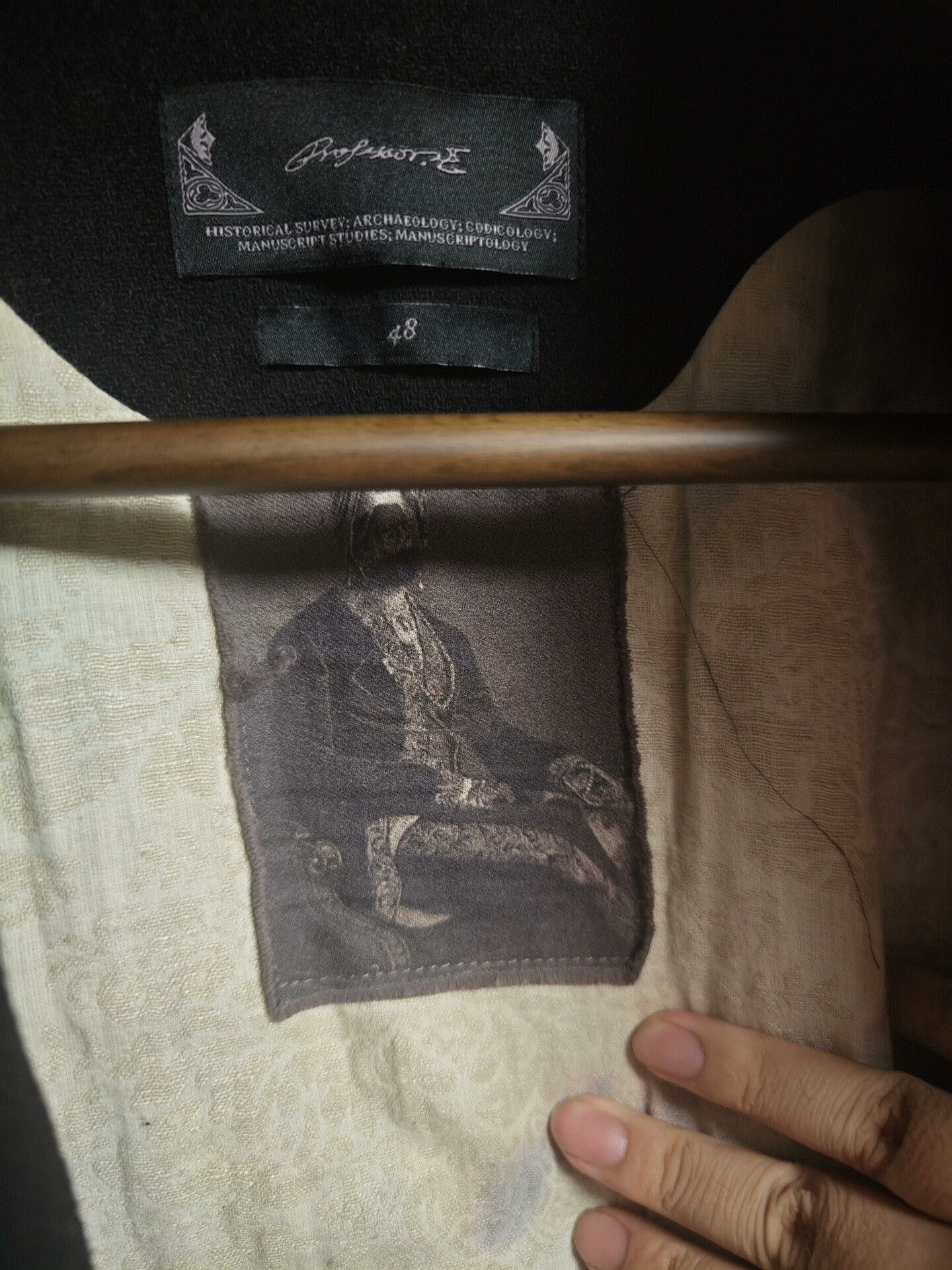 Professor.E professor.E 22AW Horsehide Sleeve Jacket Size US M / EU 48-50 / 2 - 7 Thumbnail