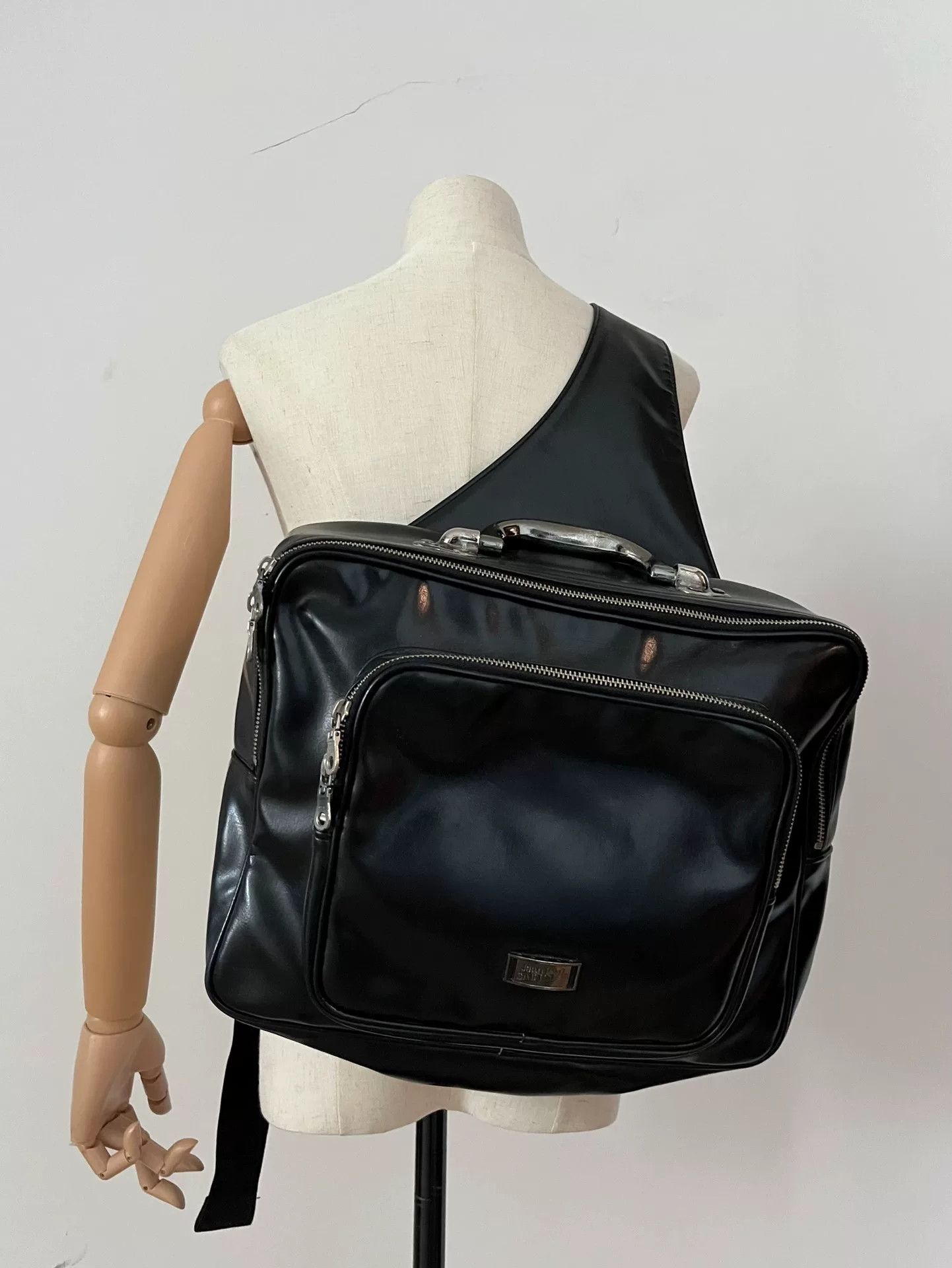 Jean Paul Gaultier Jean Paul Gaultier Black Crossbody Bag Size ONE SIZE - 3 Thumbnail