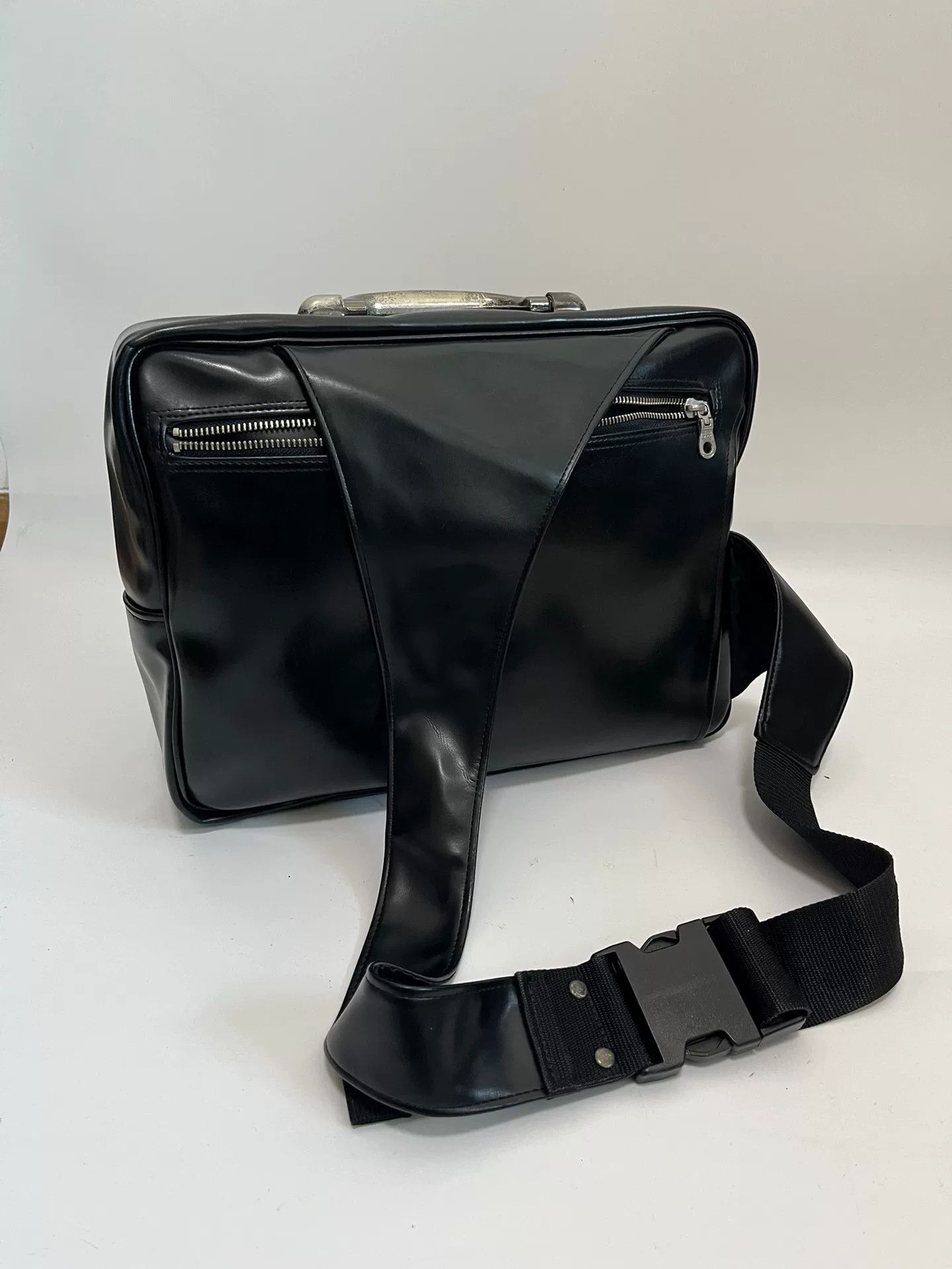 Jean Paul Gaultier Jean Paul Gaultier Black Crossbody Bag Size ONE SIZE - 7 Thumbnail