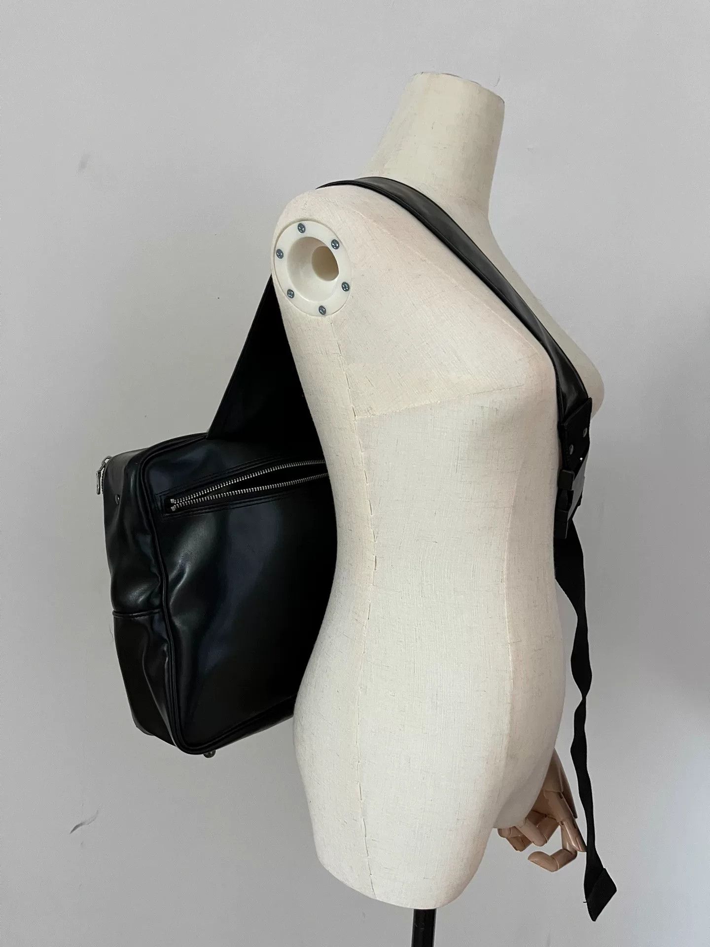 Jean Paul Gaultier Jean Paul Gaultier Black Crossbody Bag Size ONE SIZE - 5 Thumbnail