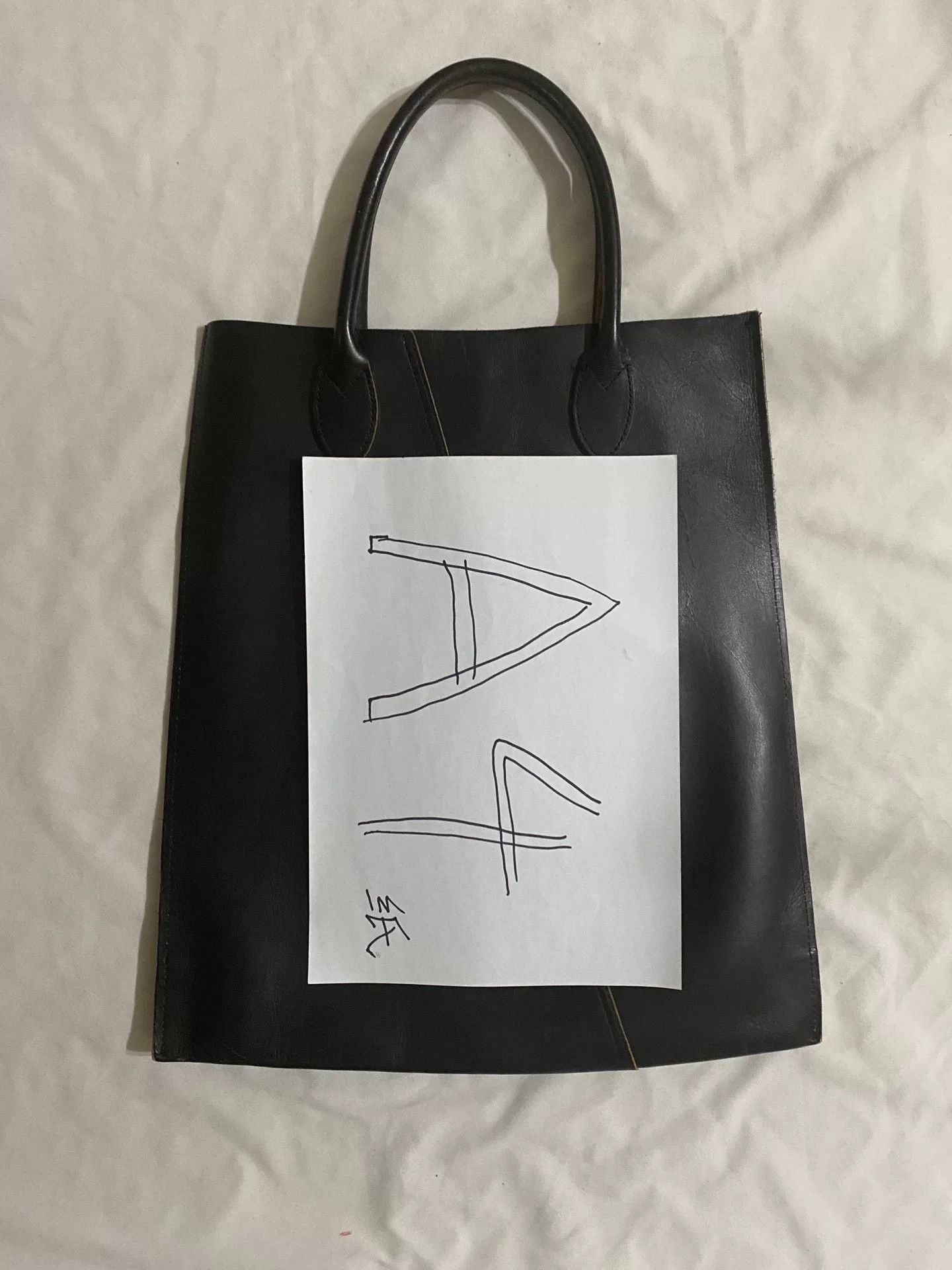 Comme des Garcons Comme des Garçons Leather Handbag Size ONE SIZE - 9 Thumbnail
