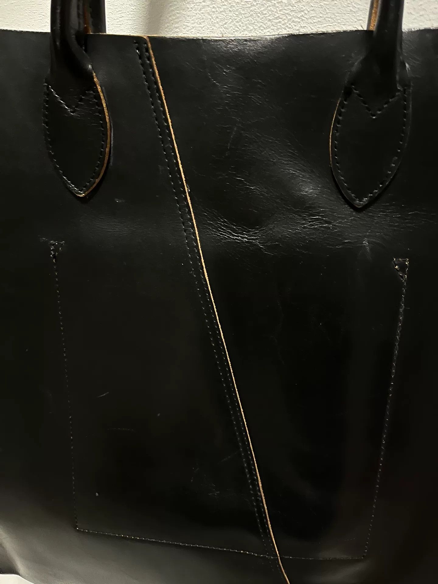 Comme des Garcons Comme des Garçons Leather Handbag Size ONE SIZE - 6 Thumbnail