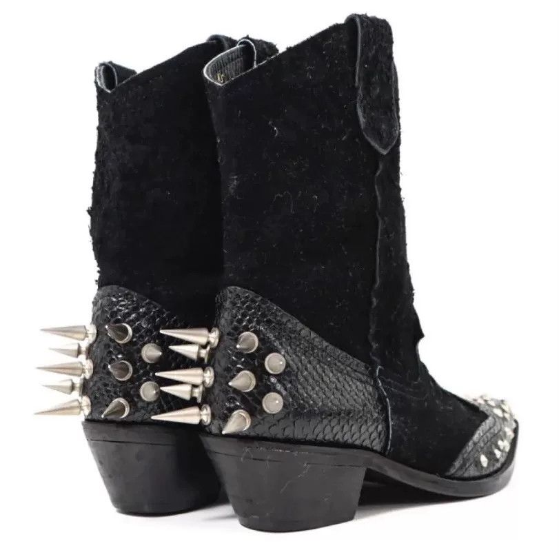 Junya Watanabe Junya Watanabe Studded Ankle Boots Size US 6 / IT 36 - 3 Thumbnail