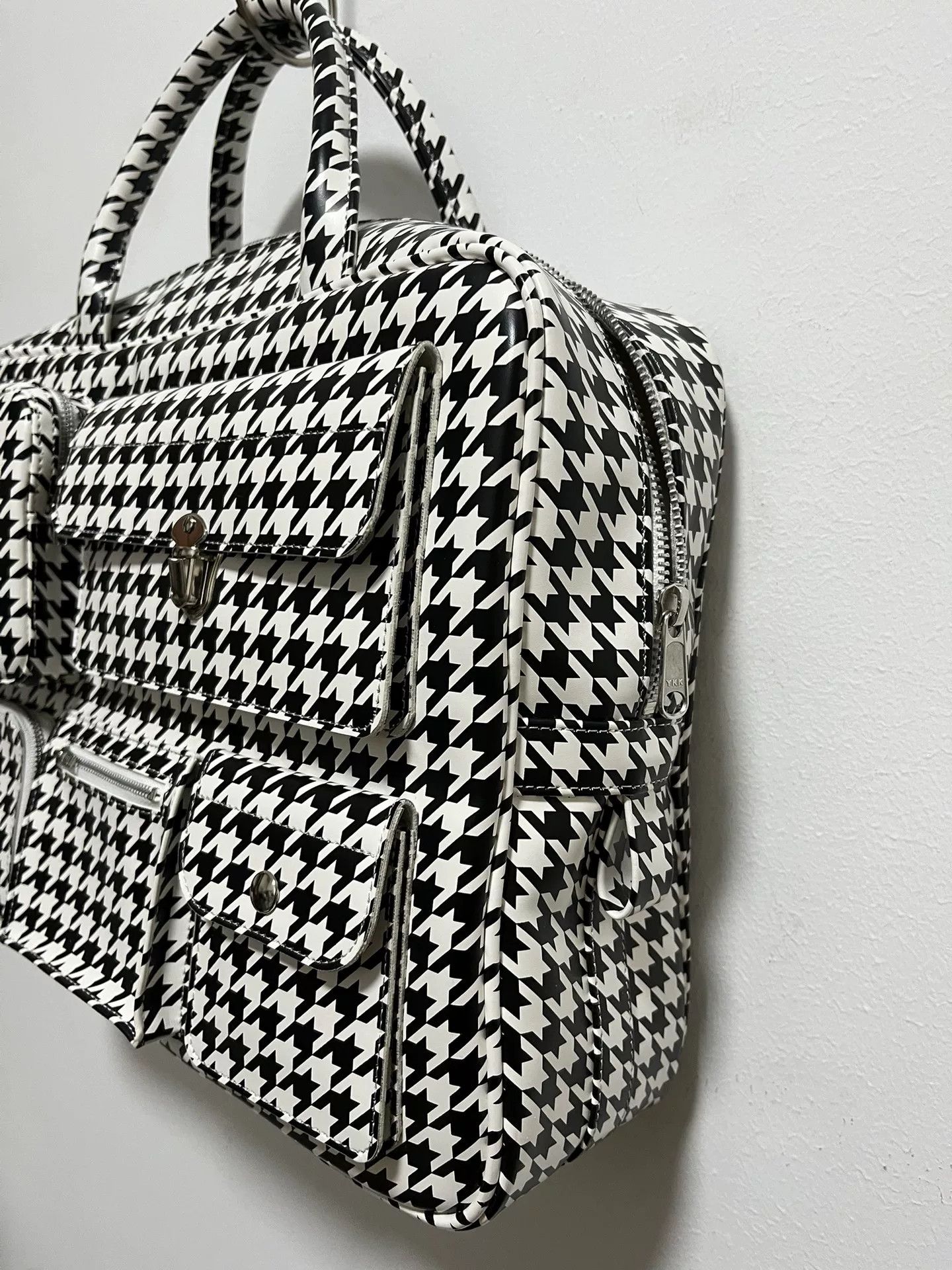 Comme des Garcons Comme des Garçons Houndstooth Tote Bag Size ONE SIZE - 4 Thumbnail