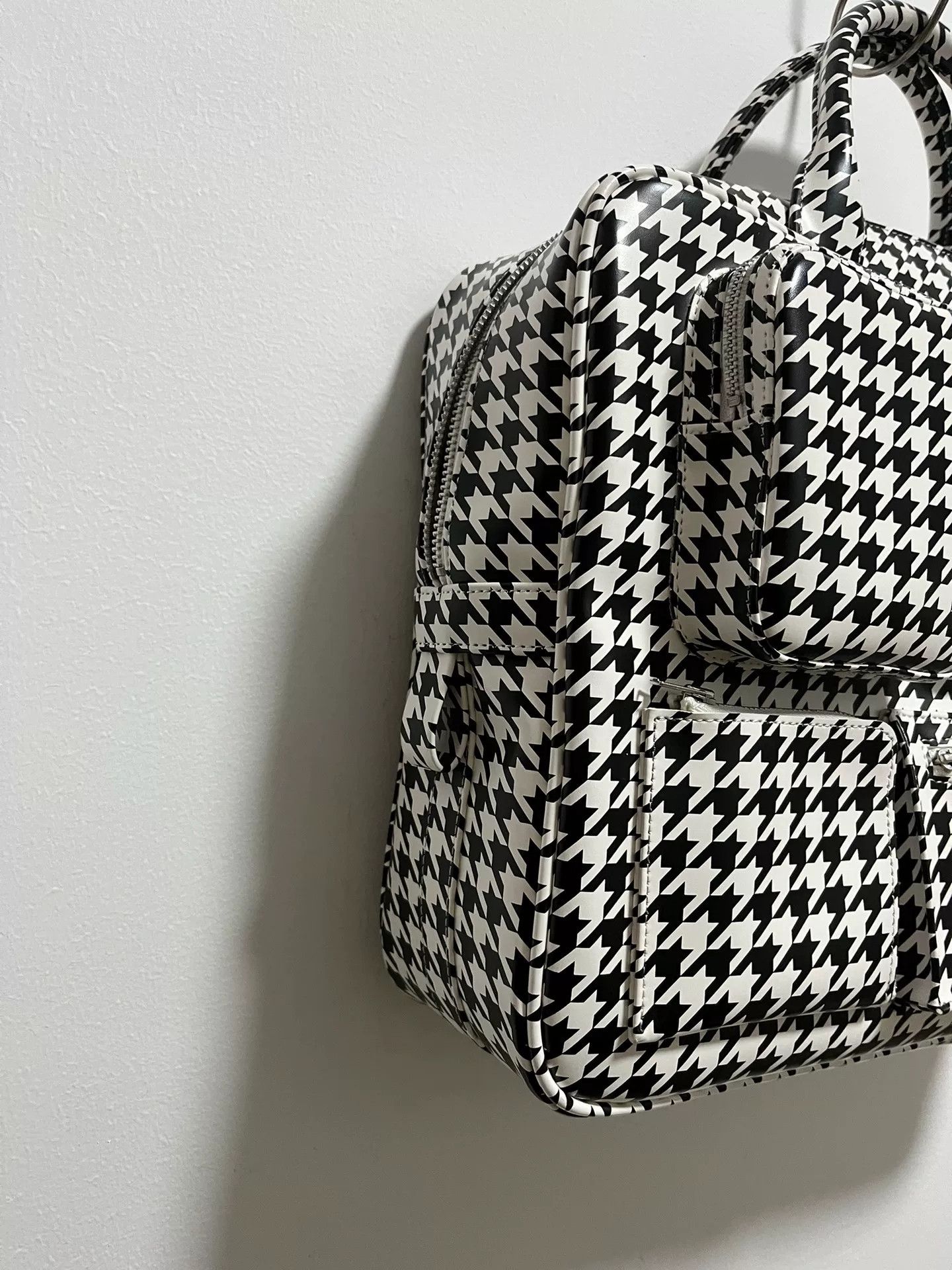 Comme des Garcons Comme des Garçons Houndstooth Tote Bag Size ONE SIZE - 5 Thumbnail
