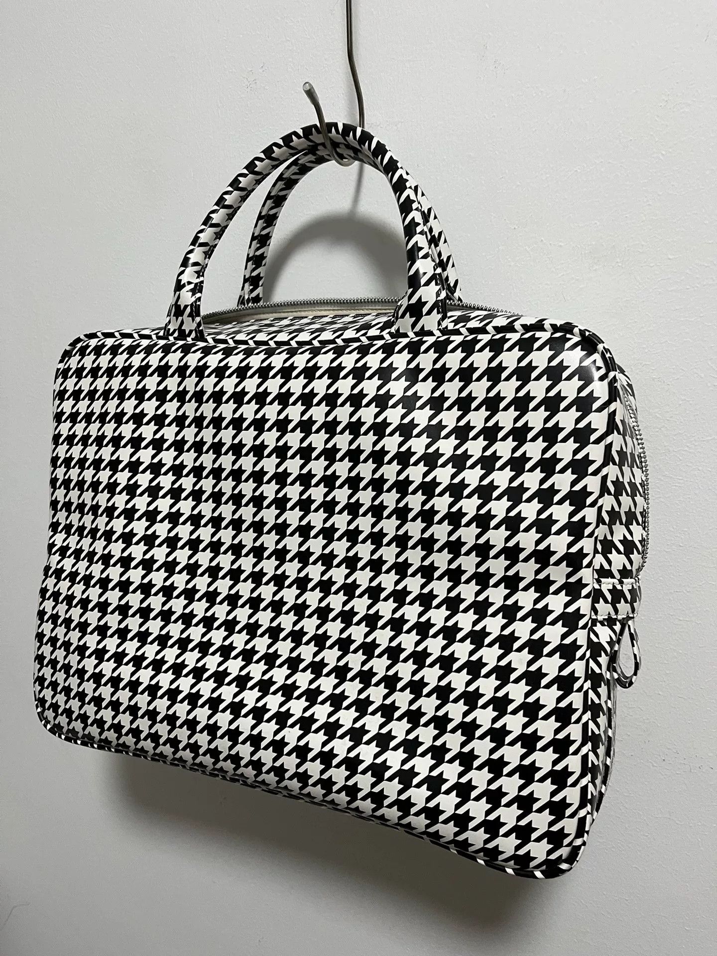 Comme des Garcons Comme des Garçons Houndstooth Tote Bag Size ONE SIZE - 7 Thumbnail