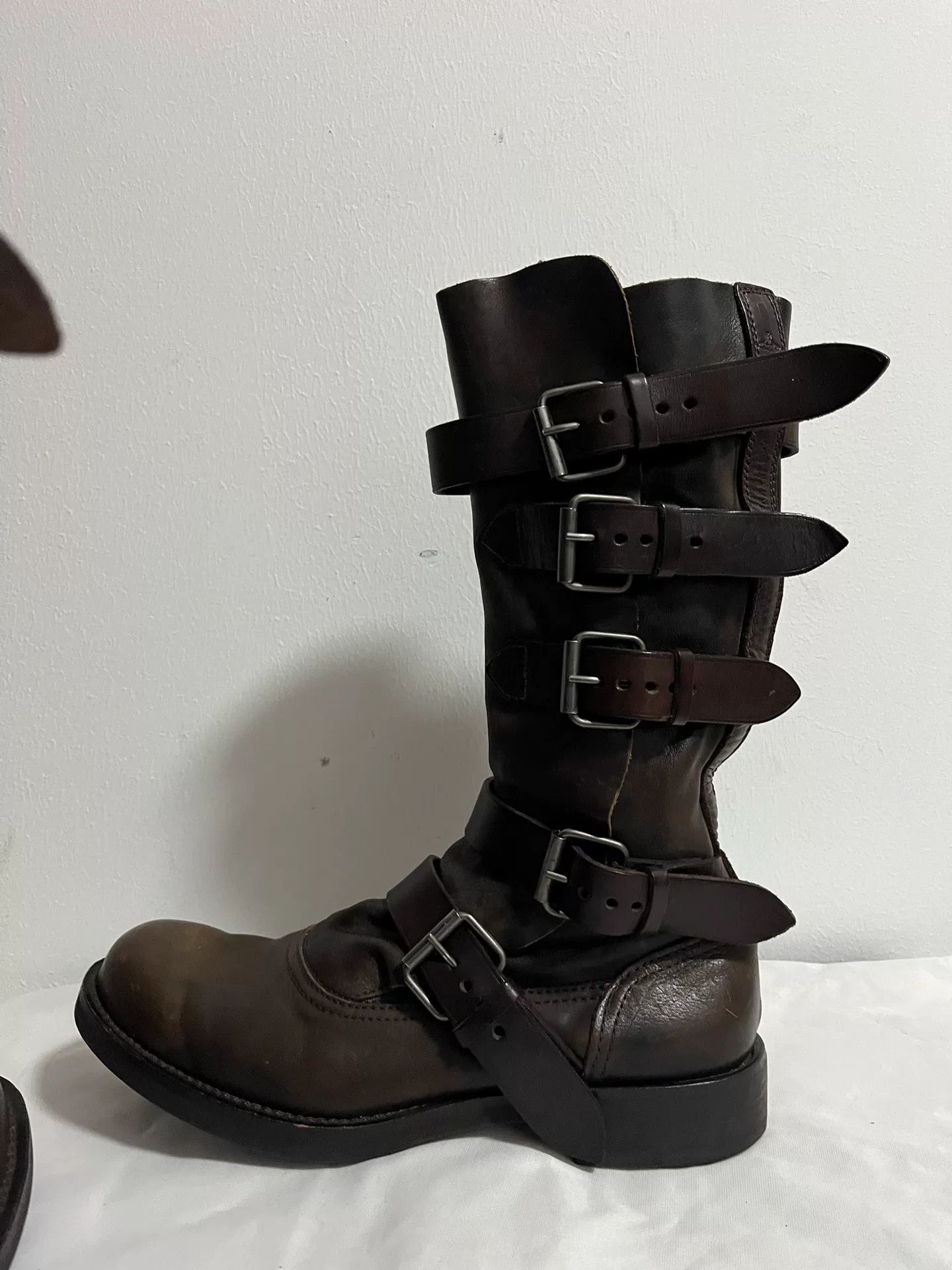 Vivienne Westwood Vivienne Westwood 5-Strap Leather Boots 41 Size US 8 / EU 41 - 3 Thumbnail