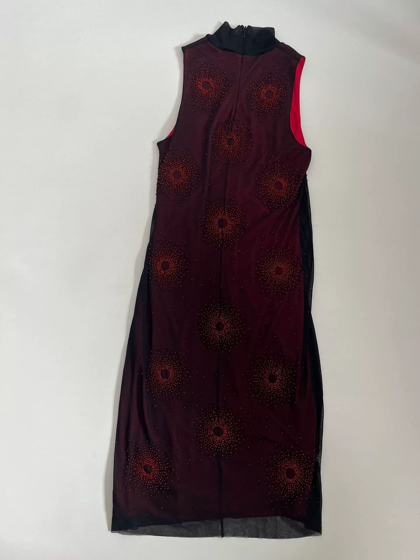 Vivienne Tam Vivienne Tam Beaded Mesh Dress Size XS / US 0-2 / IT 36-38 - 3 Thumbnail