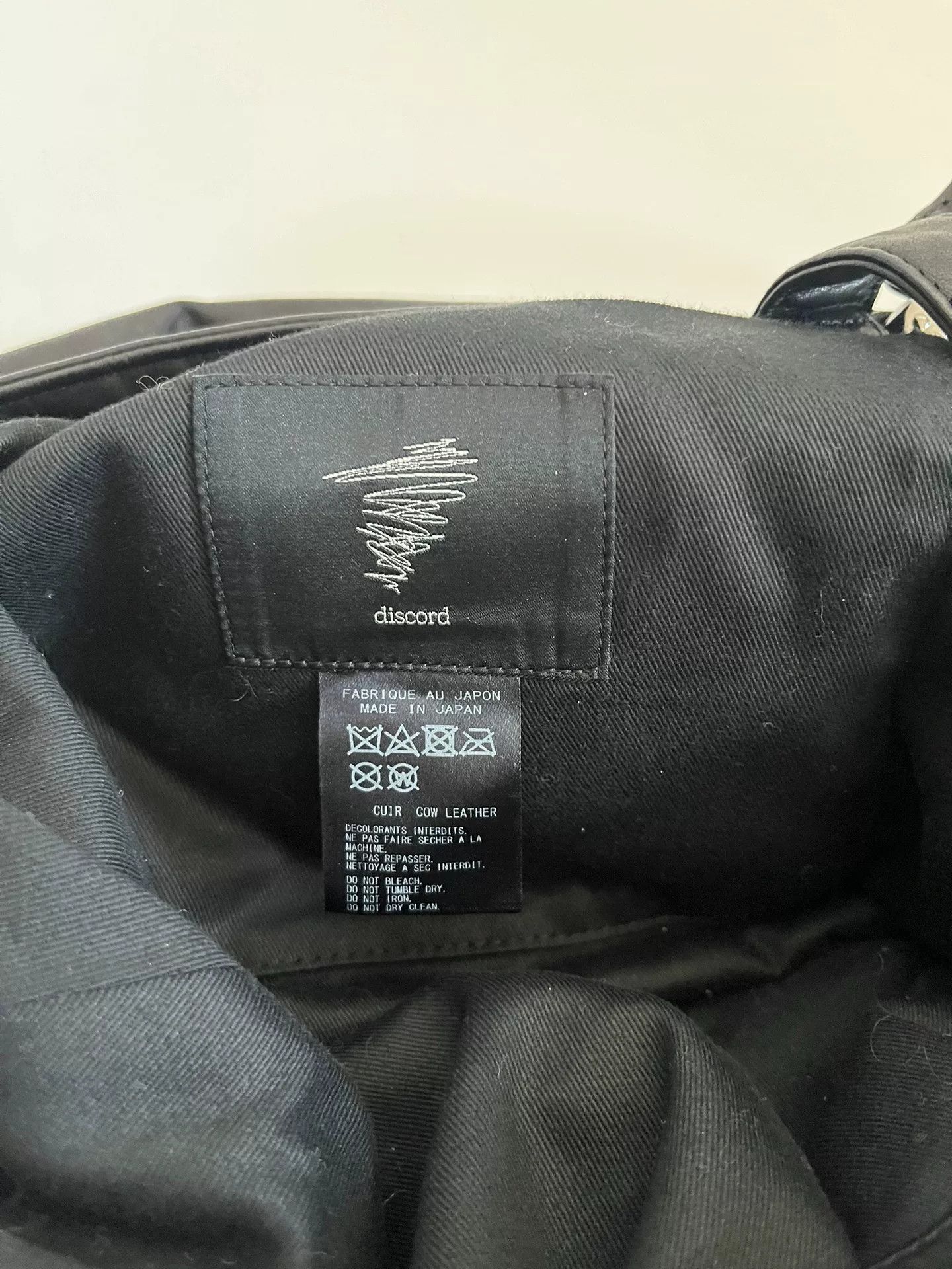 Yohji Yamamoto Yohji Yamamoto Discord Irregular Tote Size ONE SIZE - 7 Thumbnail