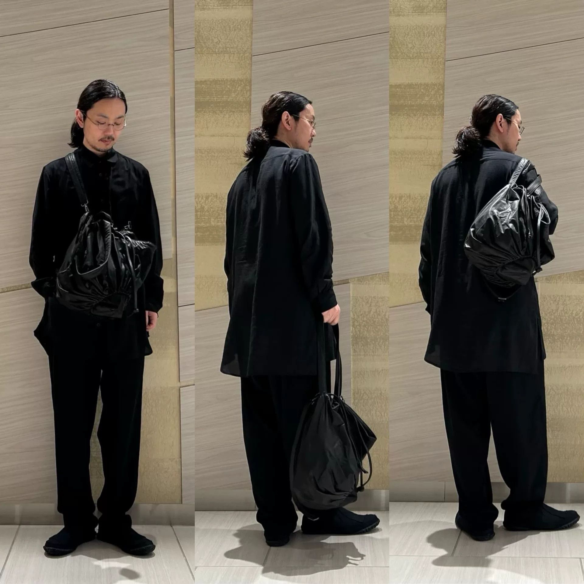Yohji Yamamoto Yohji Yamamoto Discord Irregular Tote Size ONE SIZE - 3 Thumbnail