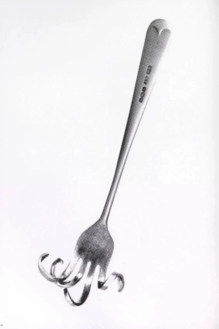 Undercover Undercover 05SS Dissolved Twisted Fork Necklace Size ONE SIZE - 6 Thumbnail