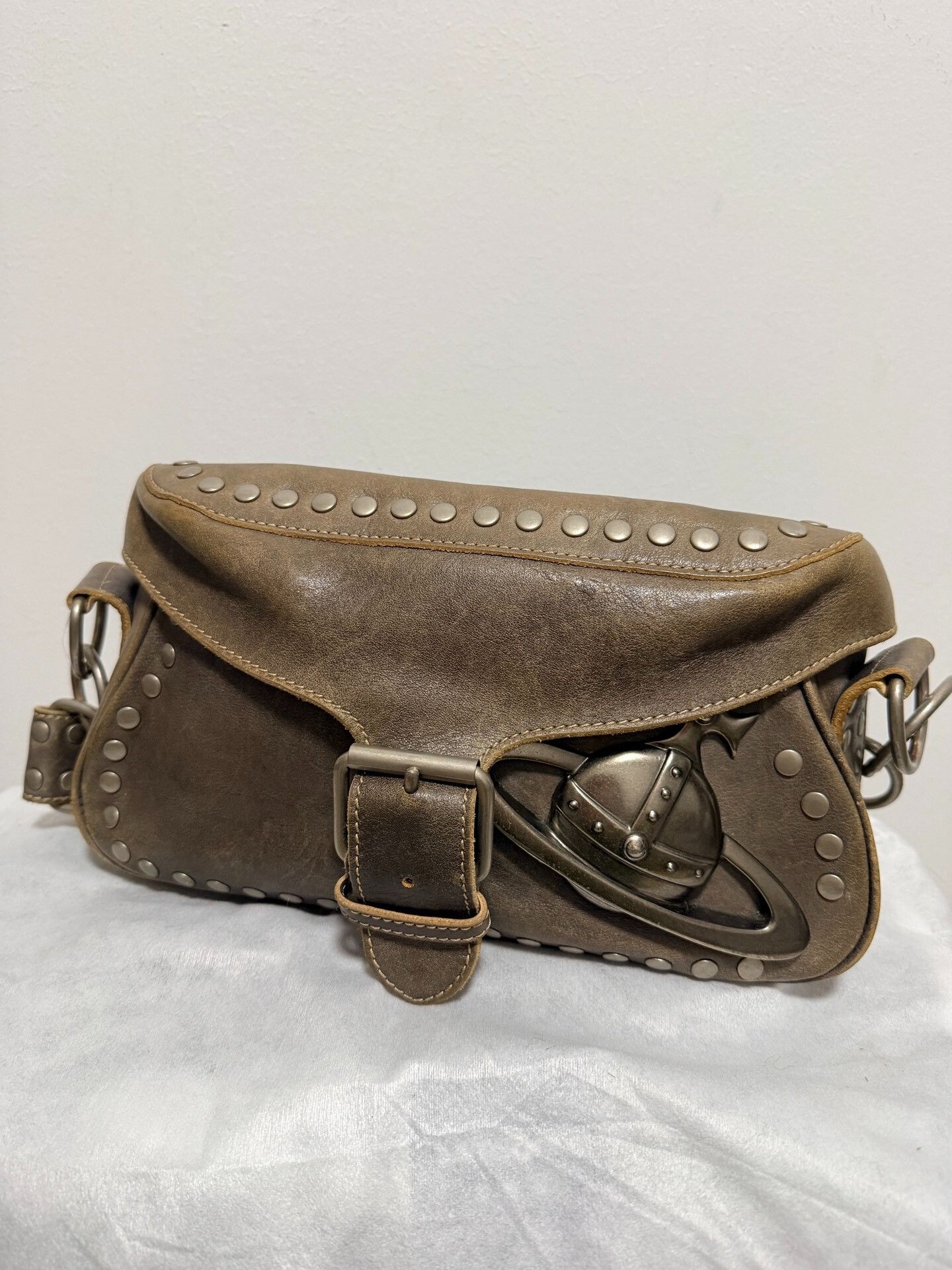 Vivienne Westwood Vivienne Westwood Motorcycle Rivet Bag Size ONE SIZE - 7 Thumbnail