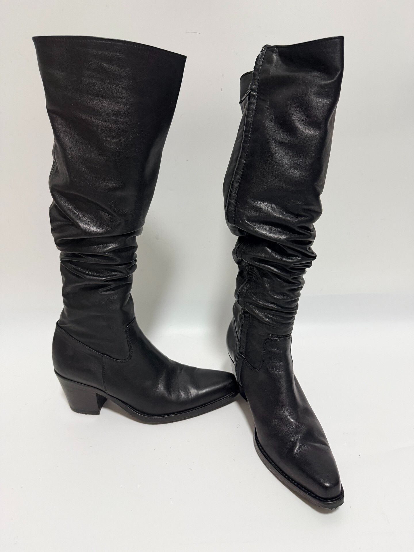 Junya Watanabe Junya Watanabe Black Tall Boots 37 Size US 6 / IT 36 - 6 Thumbnail