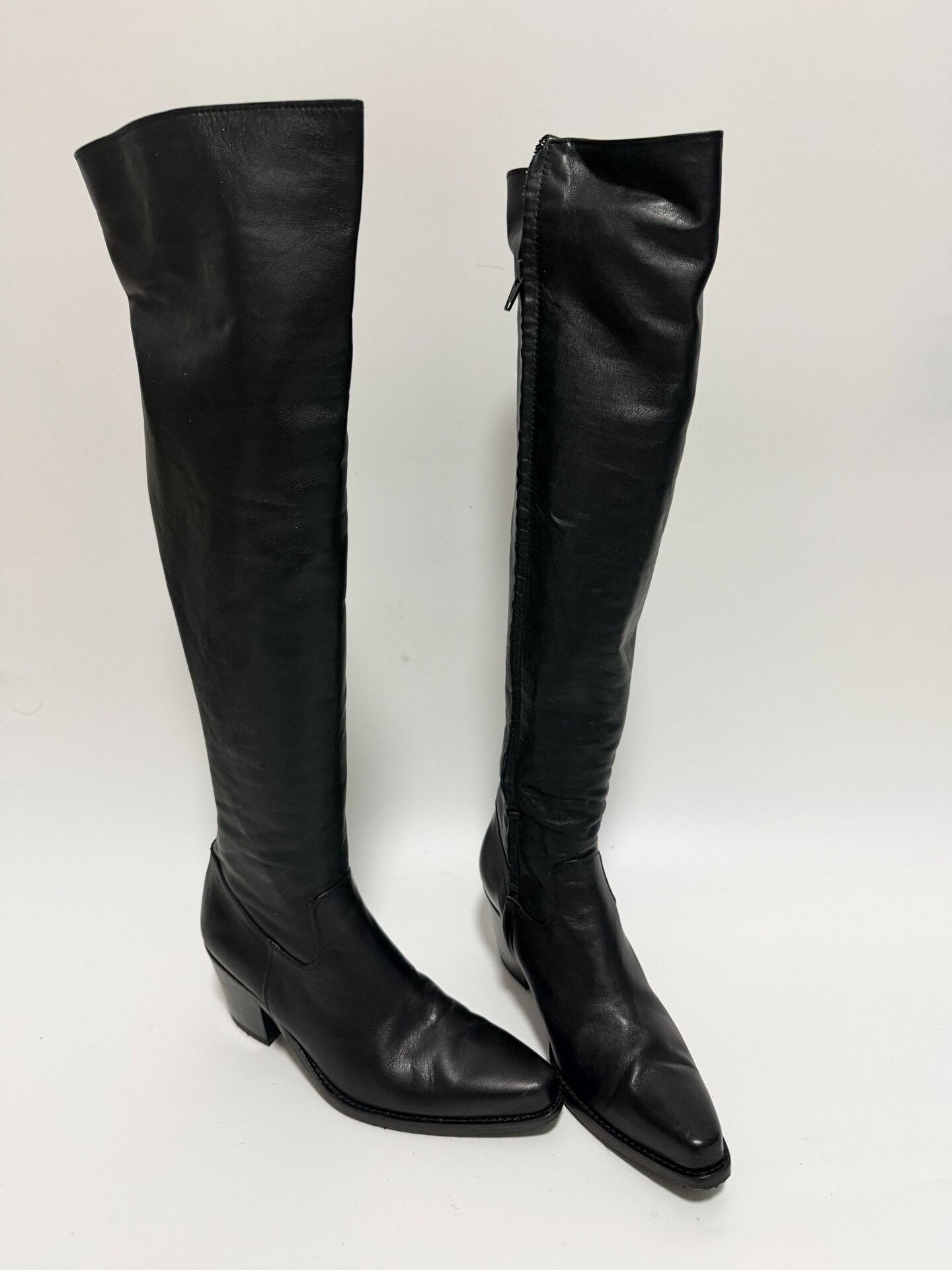 Junya Watanabe Junya Watanabe Black Tall Boots 37 Size US 6 / IT 36 - 3 Thumbnail