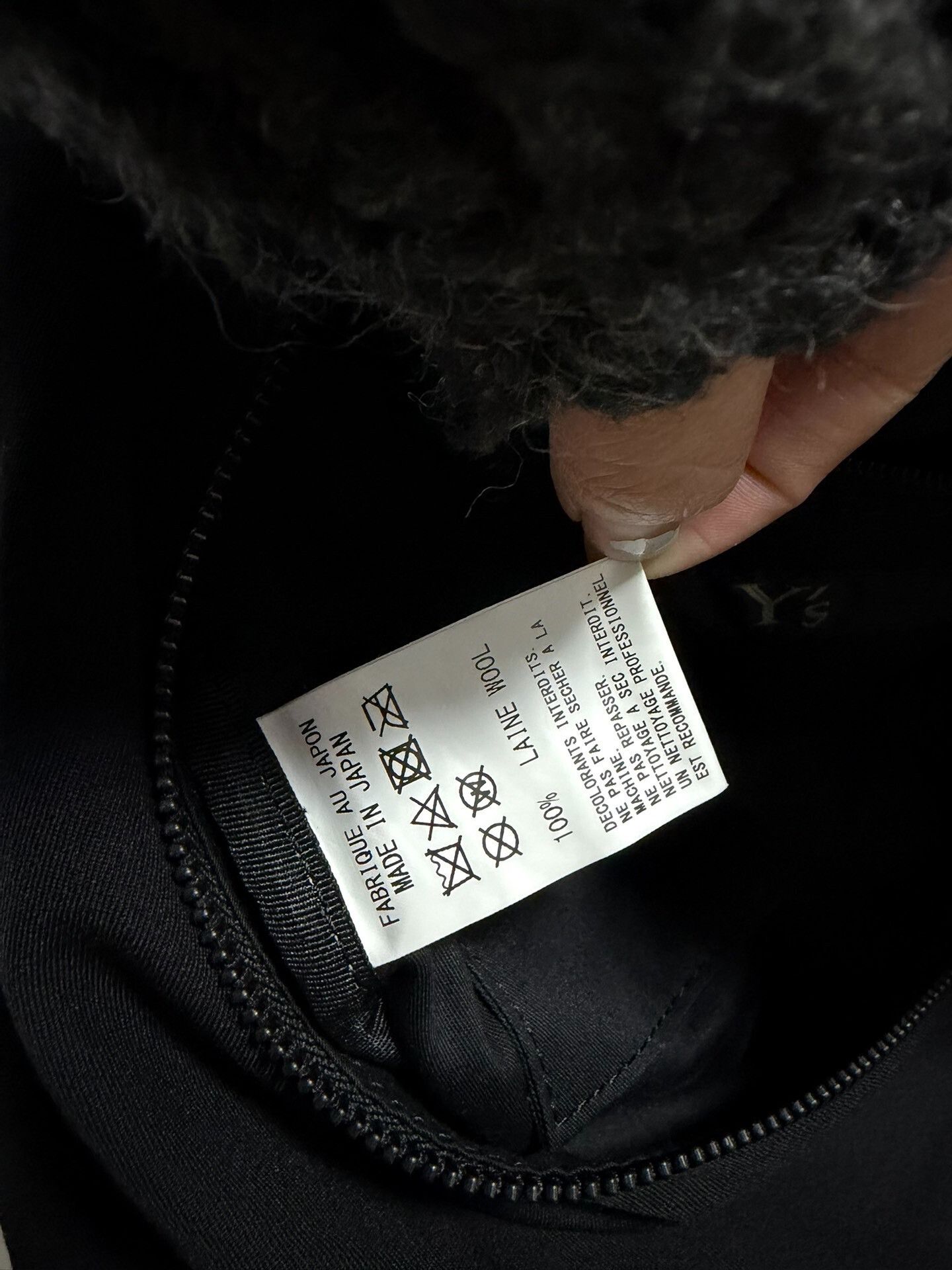 Y's Yohji Yamamoto Y's Wool Crossbody Bag Size ONE SIZE - 8 Thumbnail