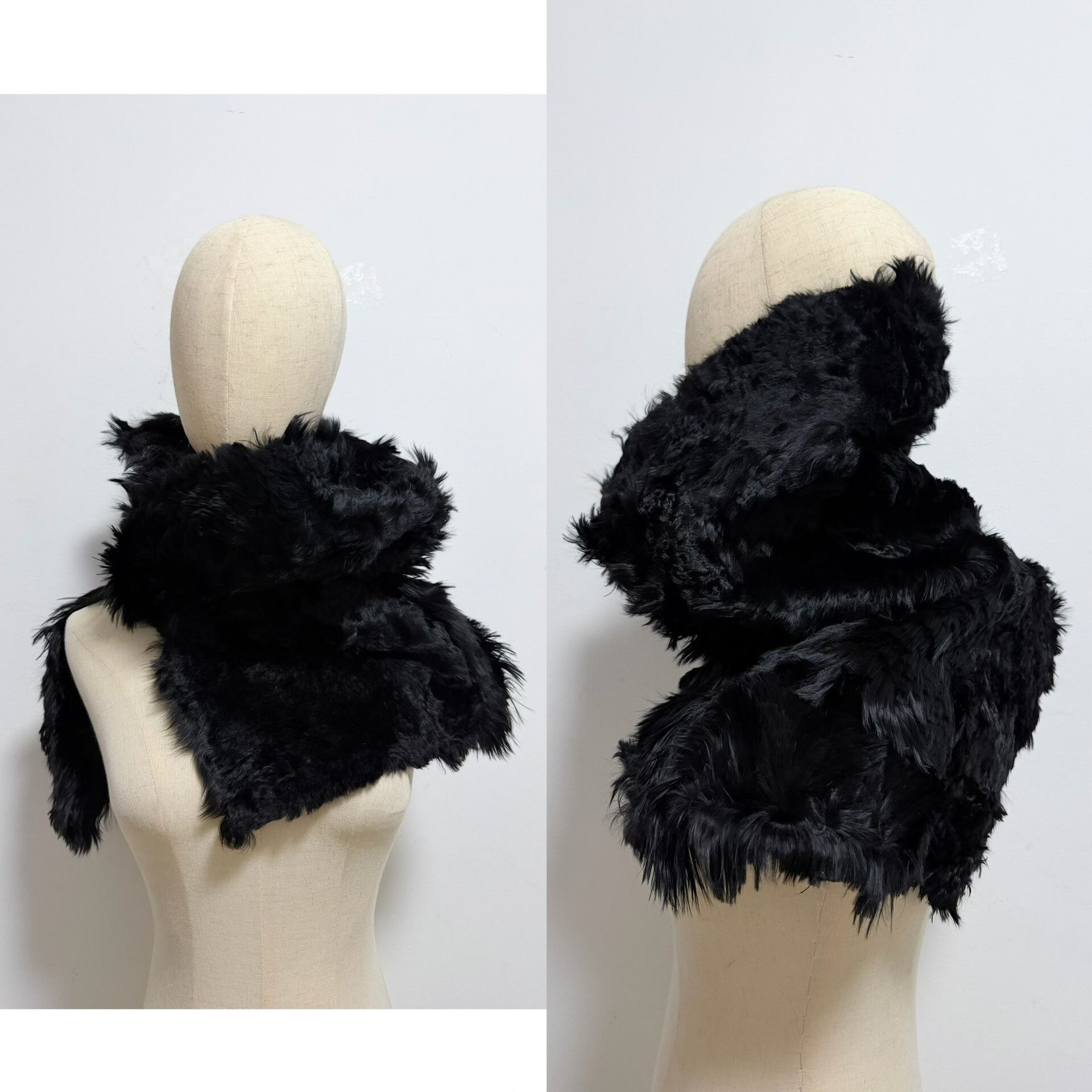 Ann Demeulemeester Ann Demeulemeester Alpaca Scarf Shawl Size ONE SIZE - 4 Thumbnail