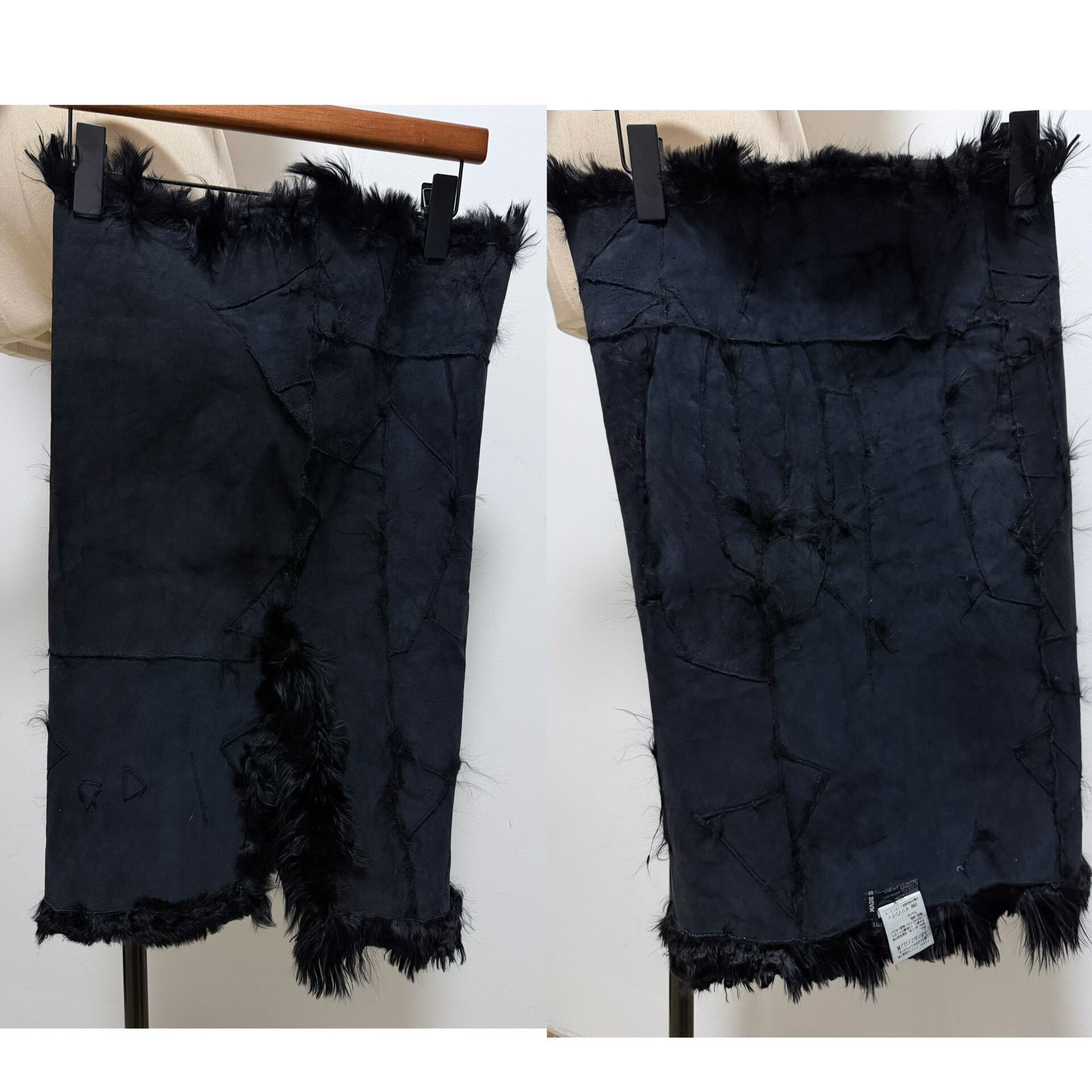 Ann Demeulemeester Ann Demeulemeester Alpaca Scarf Shawl Size ONE SIZE - 9 Thumbnail