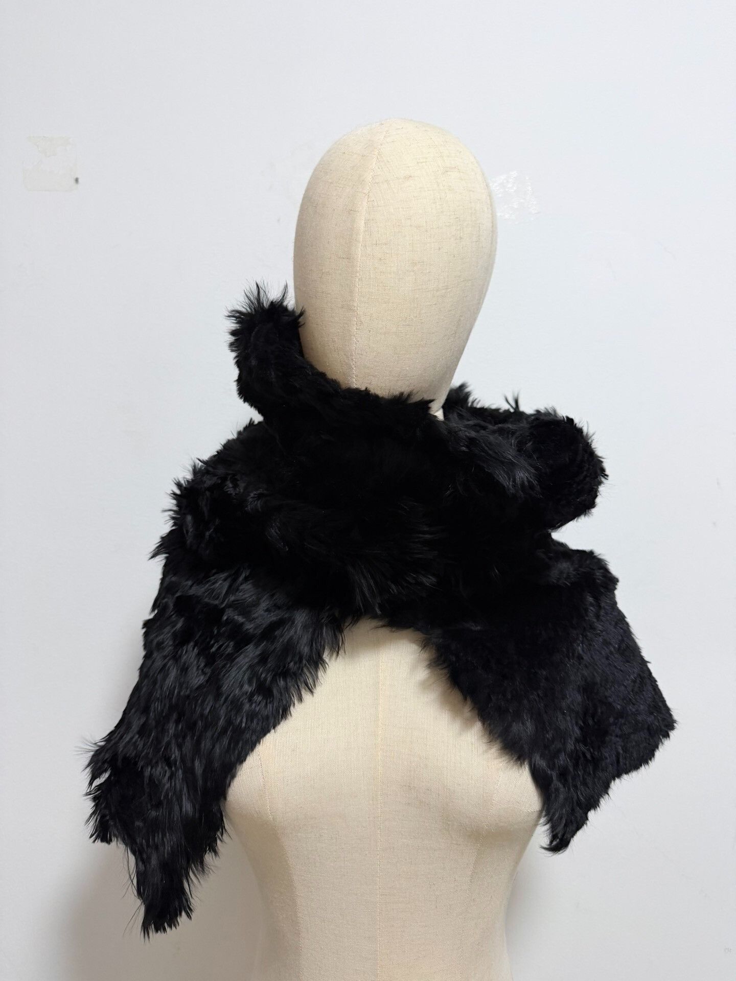 Ann Demeulemeester Ann Demeulemeester Alpaca Scarf Shawl Size ONE SIZE - 2 Thumbnail