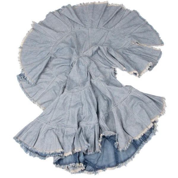 Junya Watanabe Junya Watanabe 2005 Denim Skirt S Size 34" / US 12 / IT 48 - 9 Thumbnail