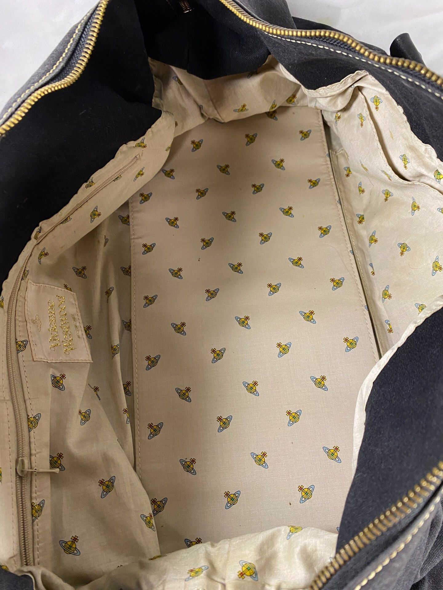 Vivienne Westwood Vivienne Westwood Saturn Logo Boston Bag Size ONE SIZE - 6 Thumbnail