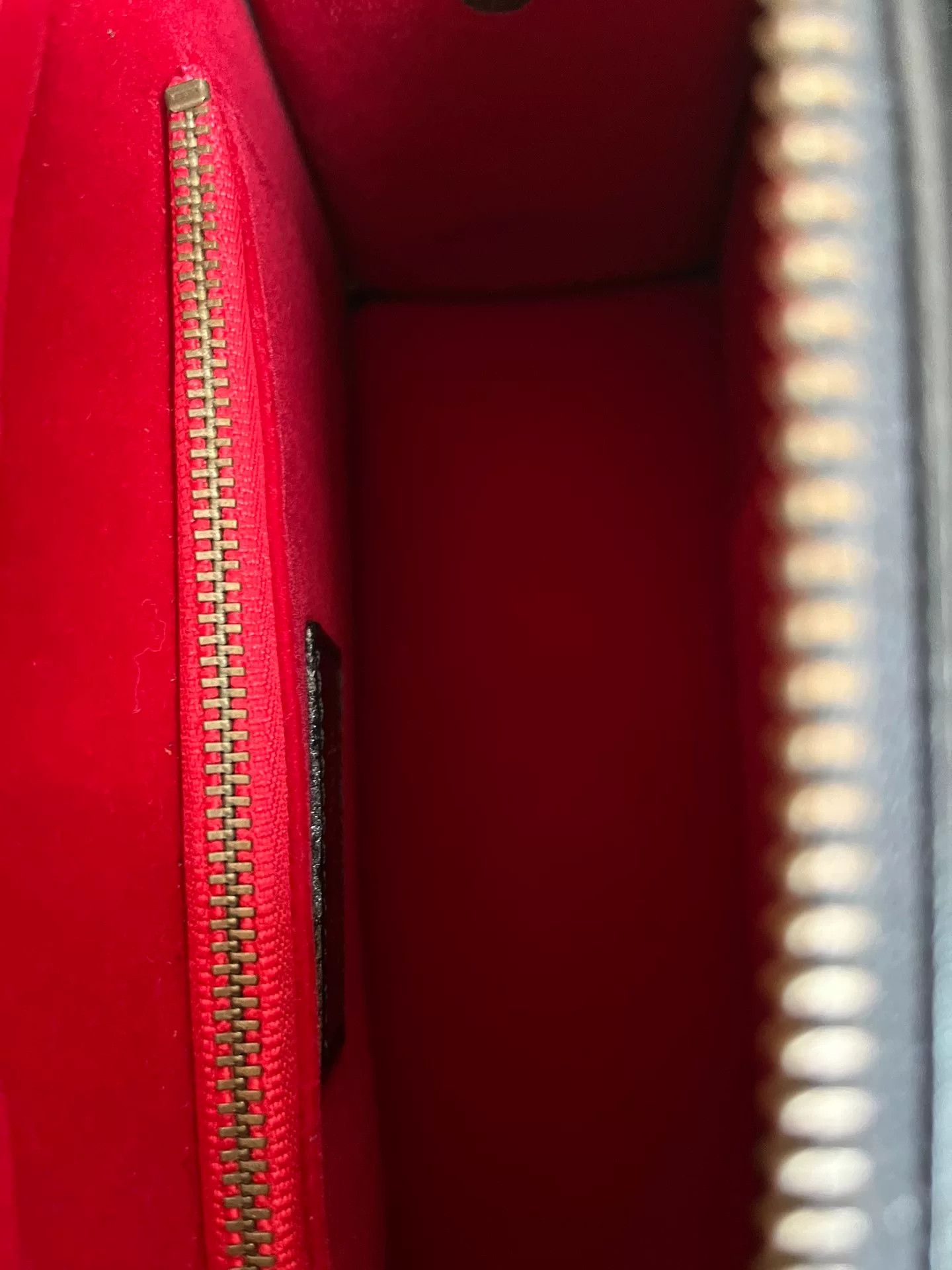 Jean Paul Gaultier Jean Paul Gaultier Red Velvet Gemstone Small Bag Size ONE SIZE - 8 Thumbnail