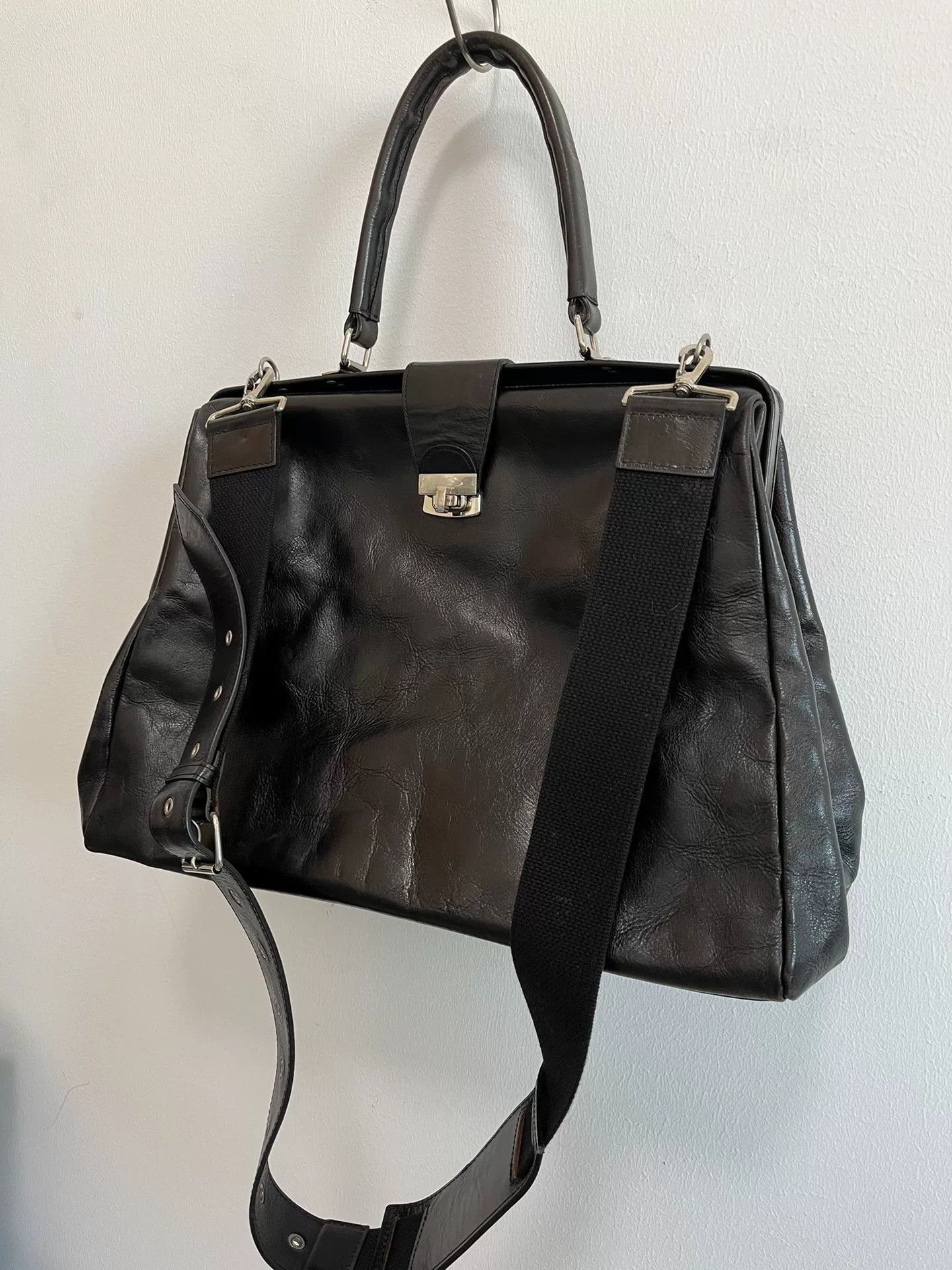 Yohji Yamamoto Yohji Yamamoto Y's Red Label Doctor Bag Size ONE SIZE - 6 Thumbnail