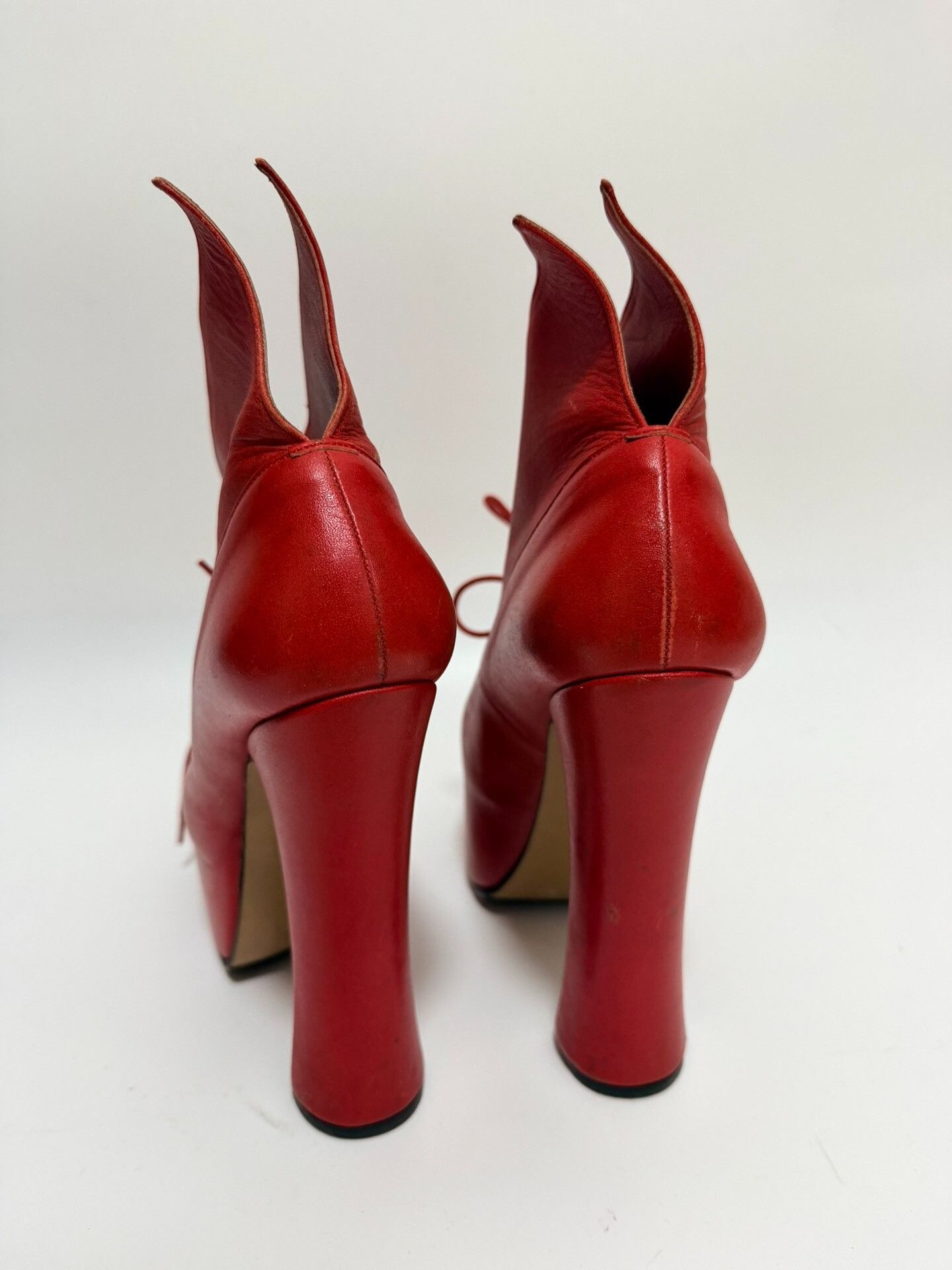 Vivienne Westwood Vivienne Westwood Red High Heels 37 Size US 6 / IT 36 - 5 Thumbnail