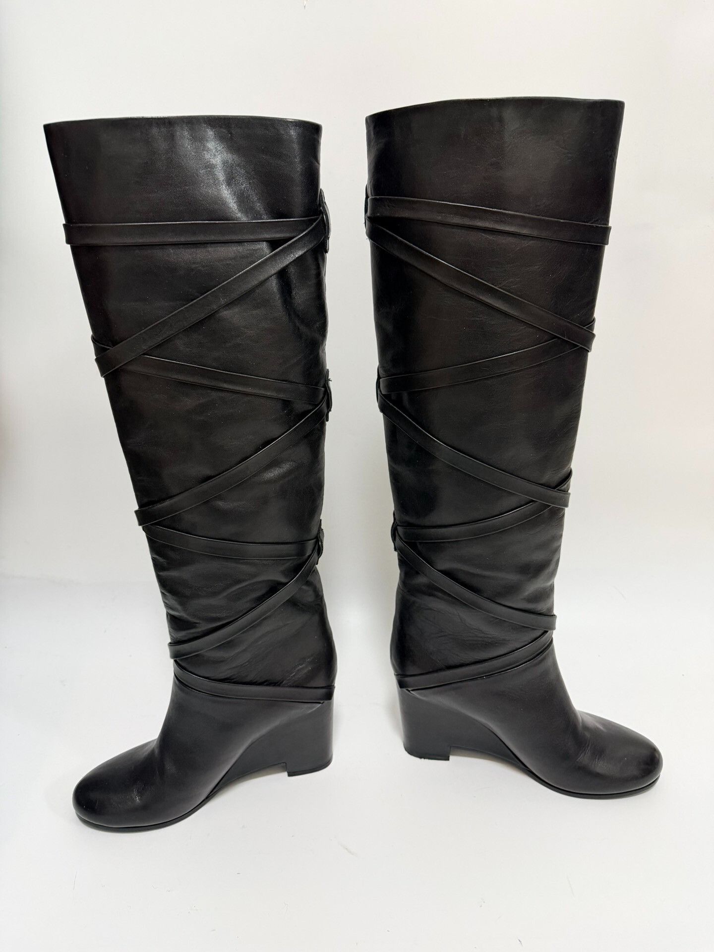 Veronique Branquinho VERONIQUE BRANQUINHO Lace-Up Boots 38 Size US 7 / IT 37 - 3 Thumbnail