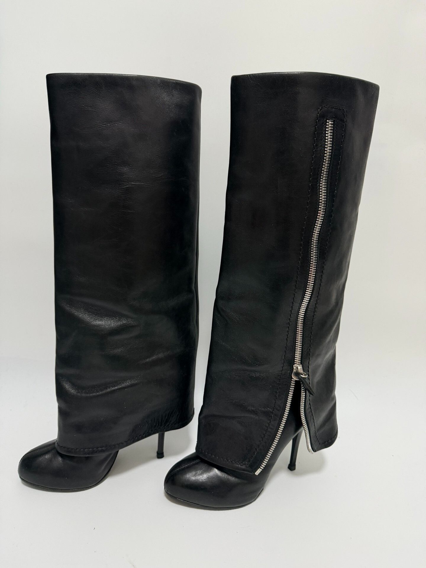 Giuseppe Zanotti Giuseppe Zanotti High-Heel Zip Boots Size US 6.5 / IT 36.5 - 2 Thumbnail
