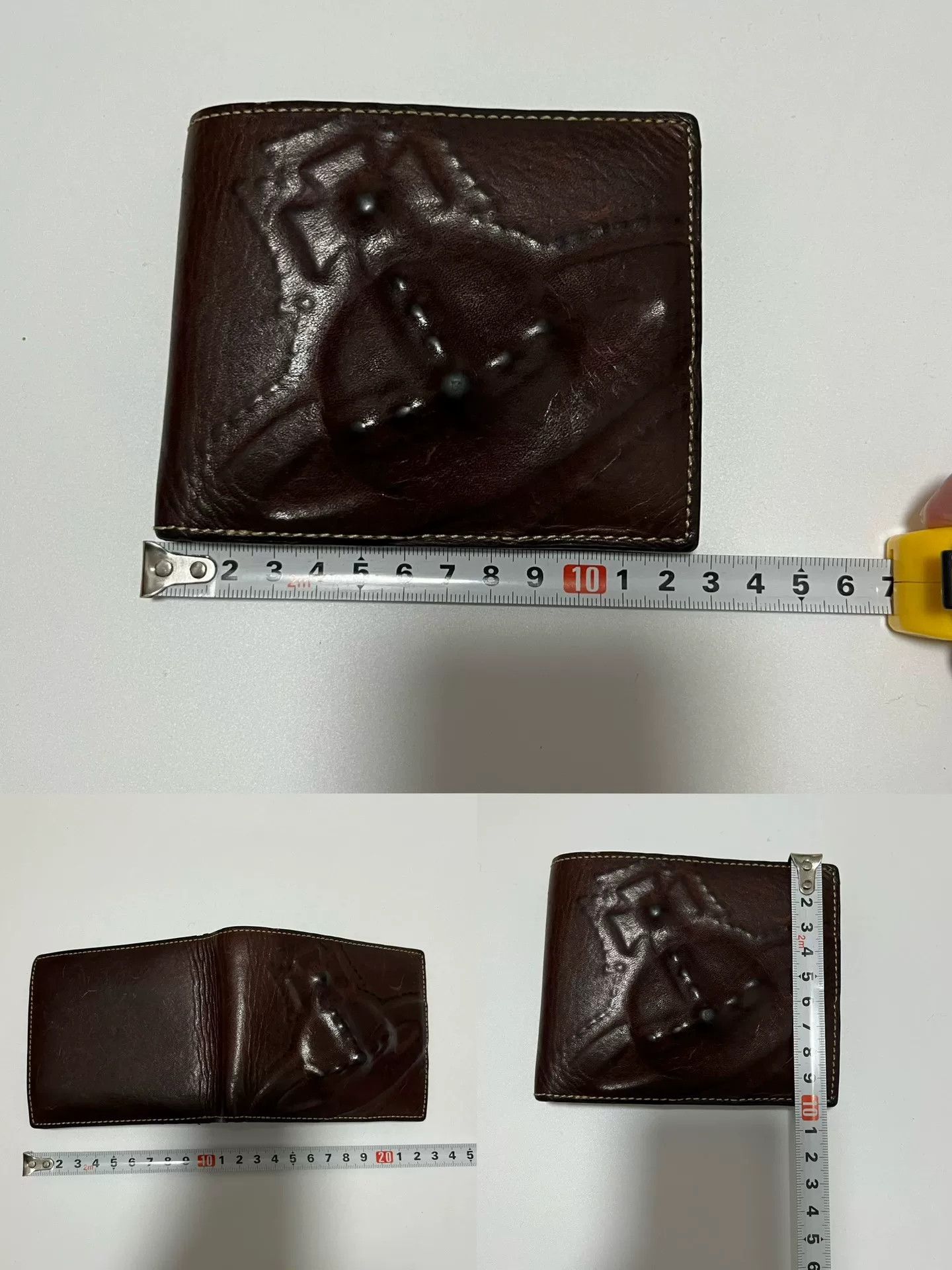 Vivienne Westwood Vivienne Westwood Saturn Logo Bi-fold Wallet Size ONE SIZE - 9 Thumbnail
